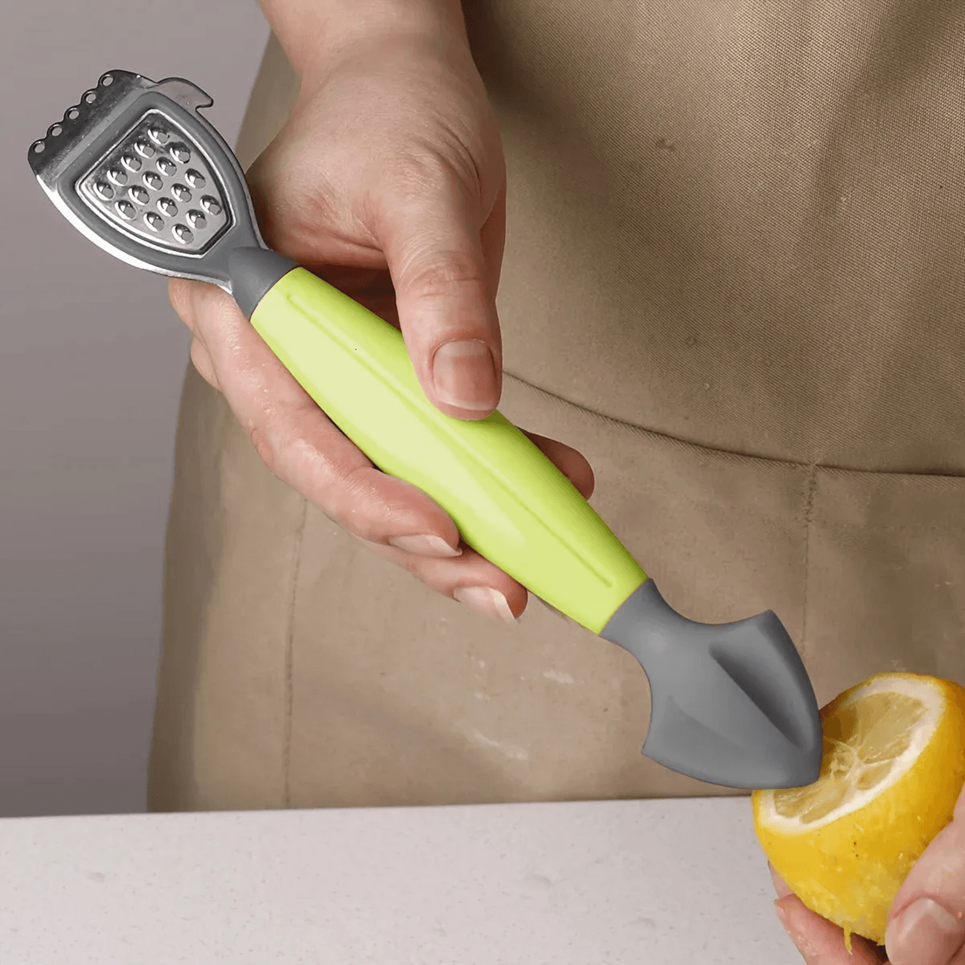 lemon peeler and zester citrus reamer grater tool