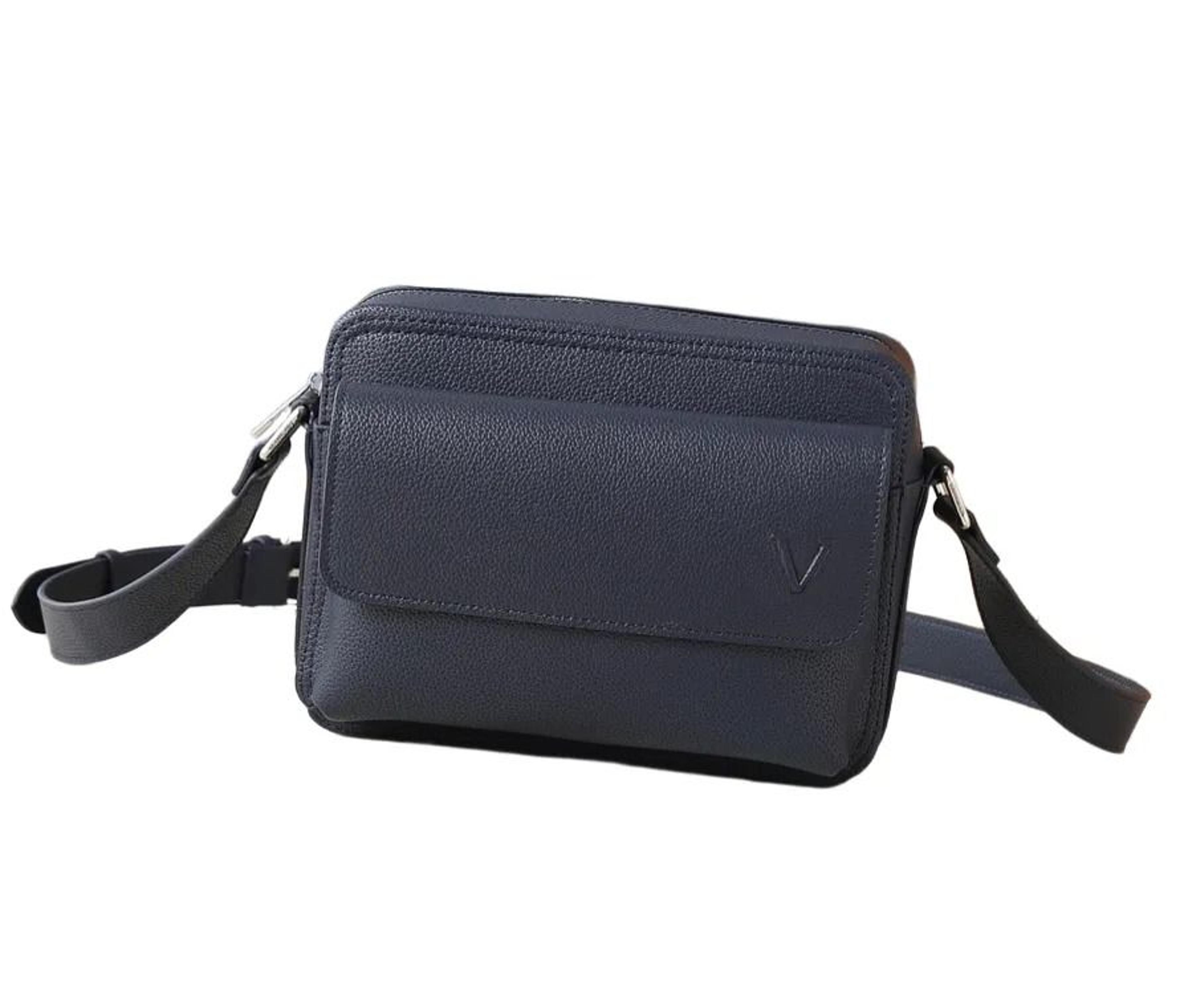 classic monogram mens leather messenger bag crossbody shoulder bag