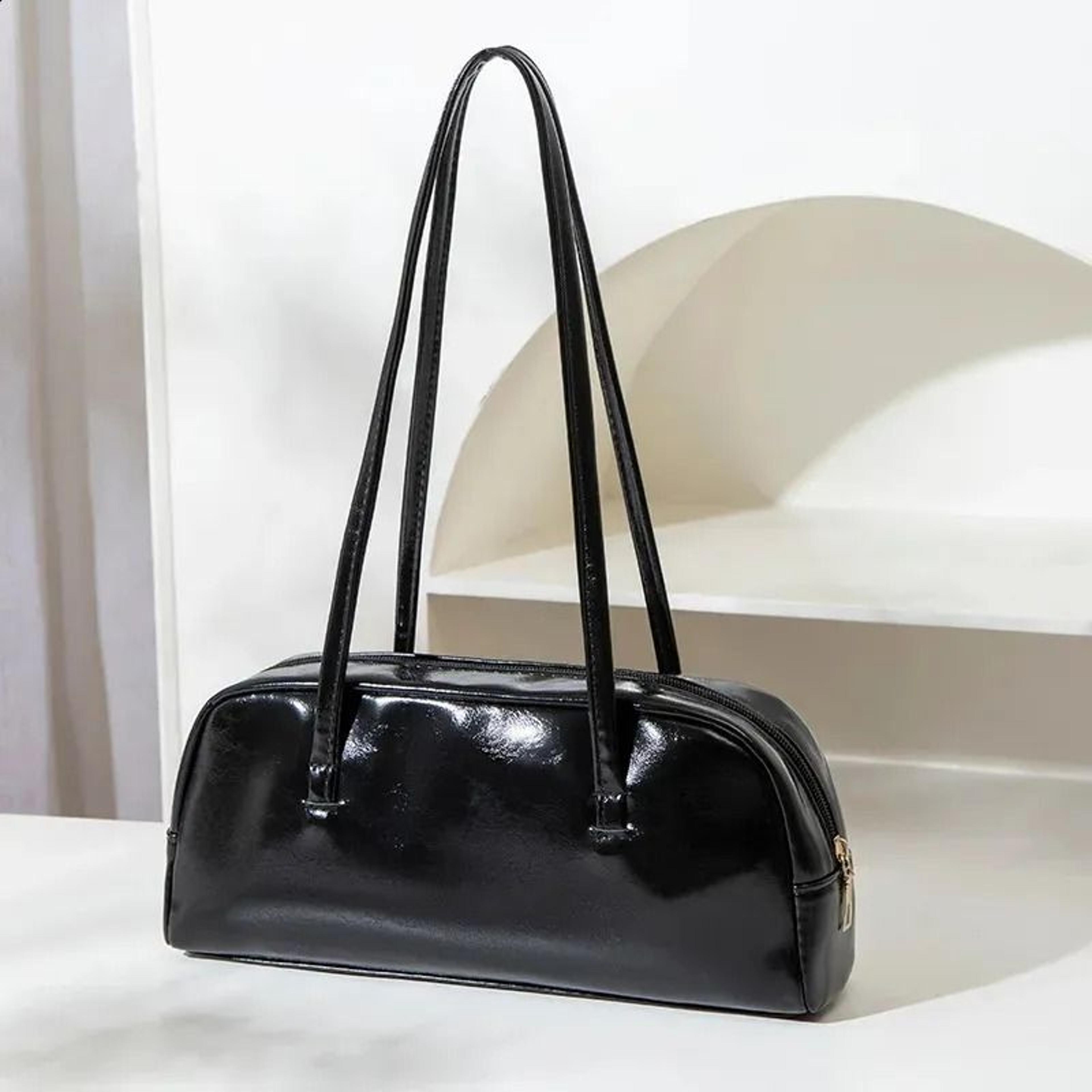 versatile womens shoulder bag long strap zipper handbag for work travel and parties
