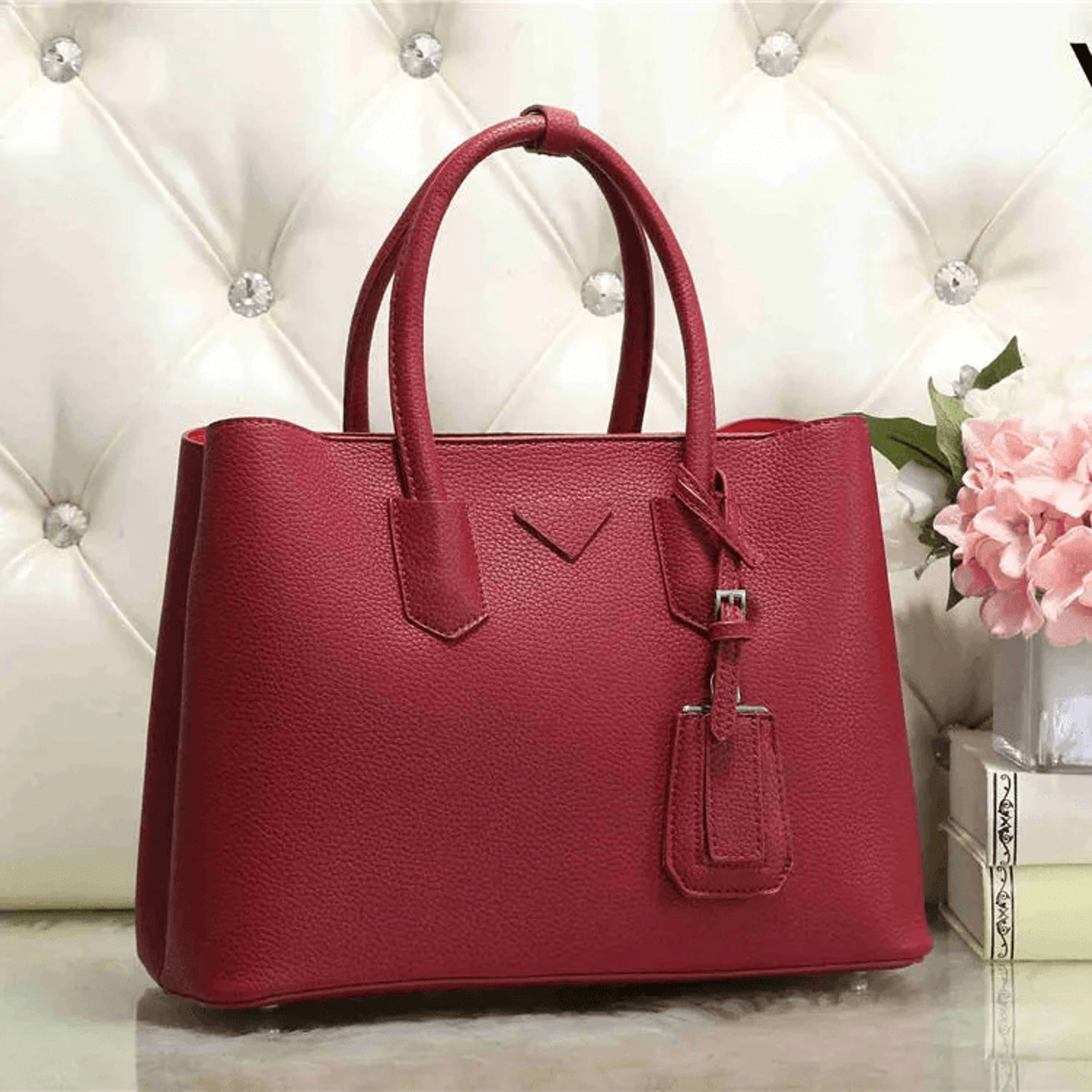 large capacity womens bucket bag shoulder tote handbag