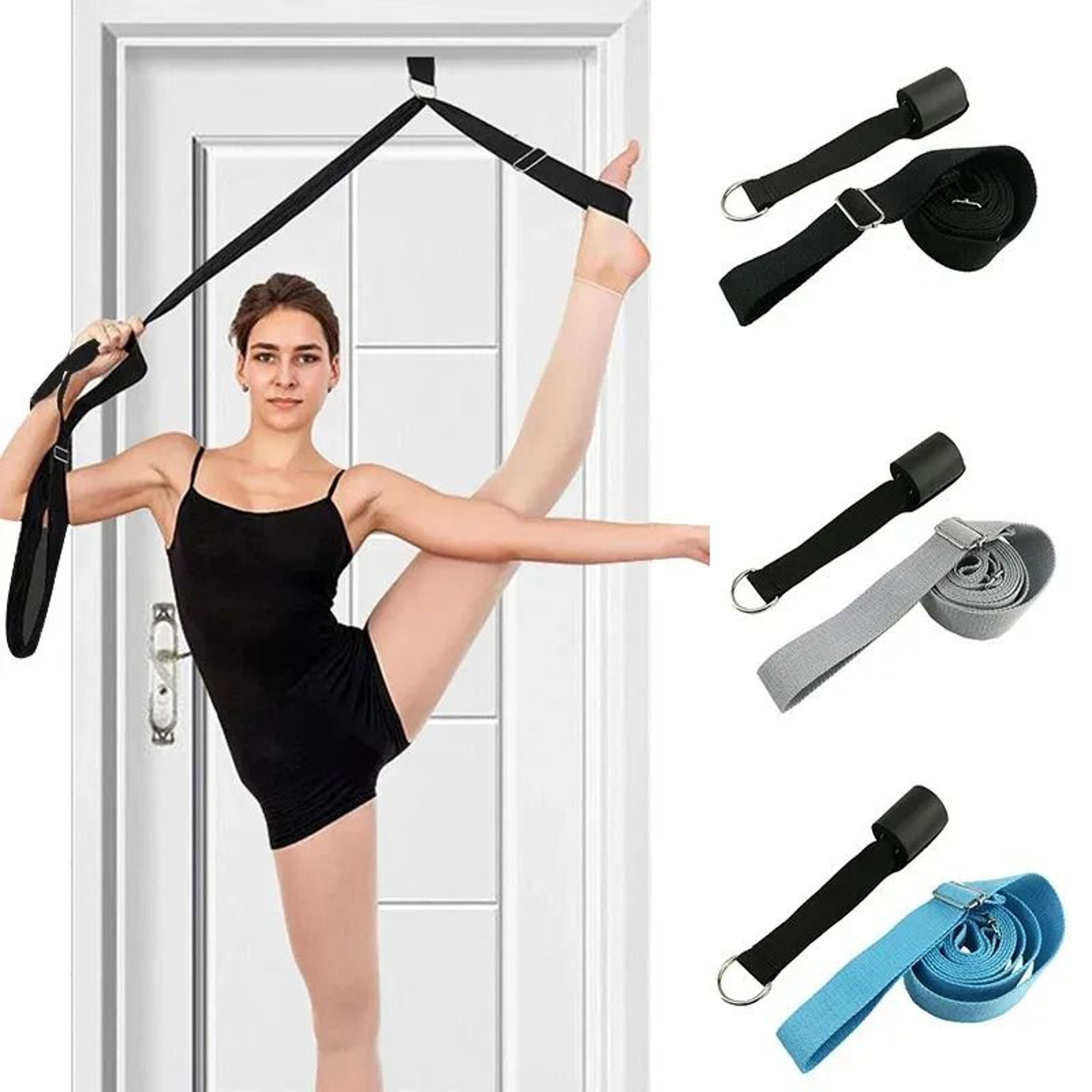 adjustable leg stretcher strap for dance yoga and splits