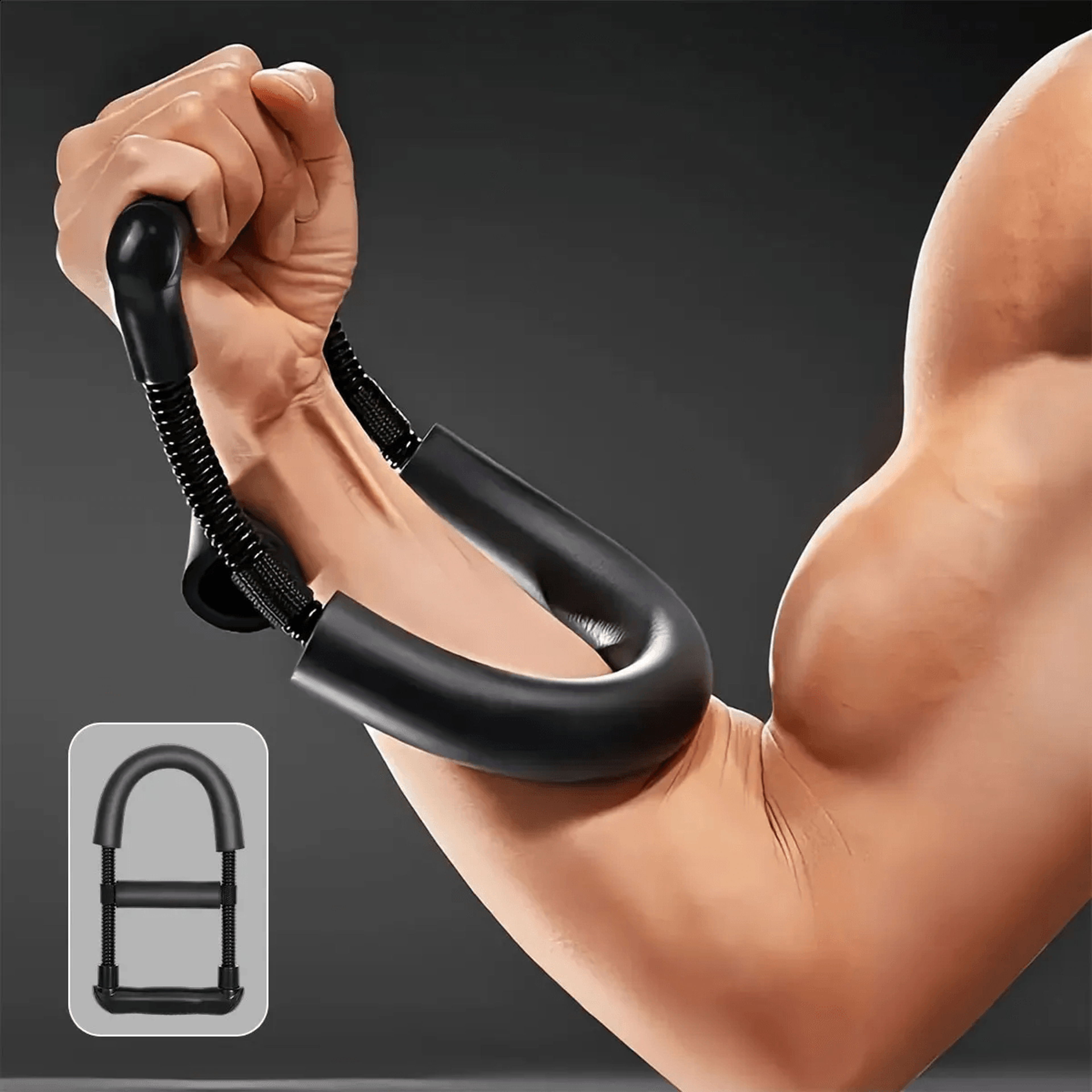 adjustable forearm strength trainer grip strengthener wrist and hand exerciser