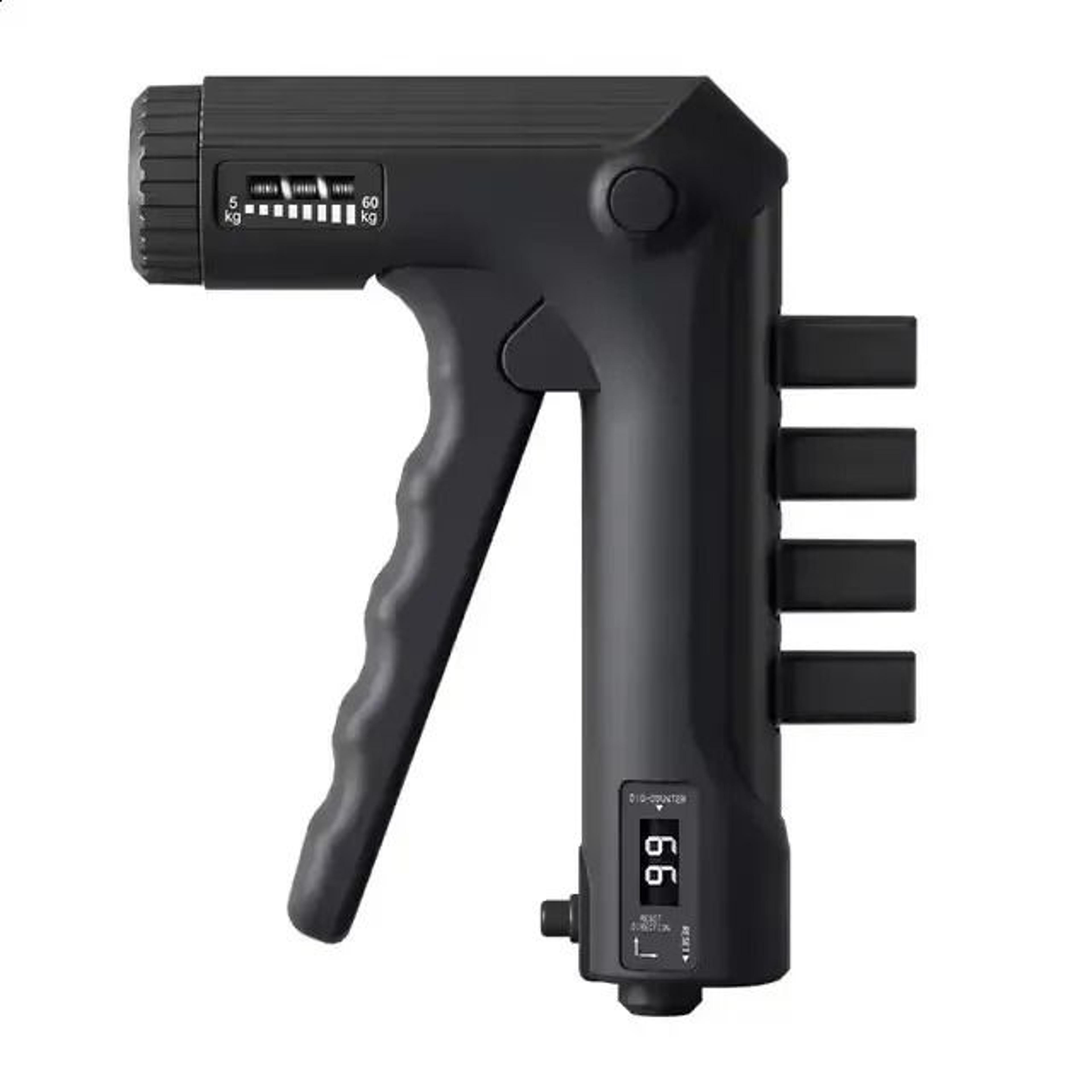 adjustable hand grip strengthener with counter for finger wrist forearm trainer