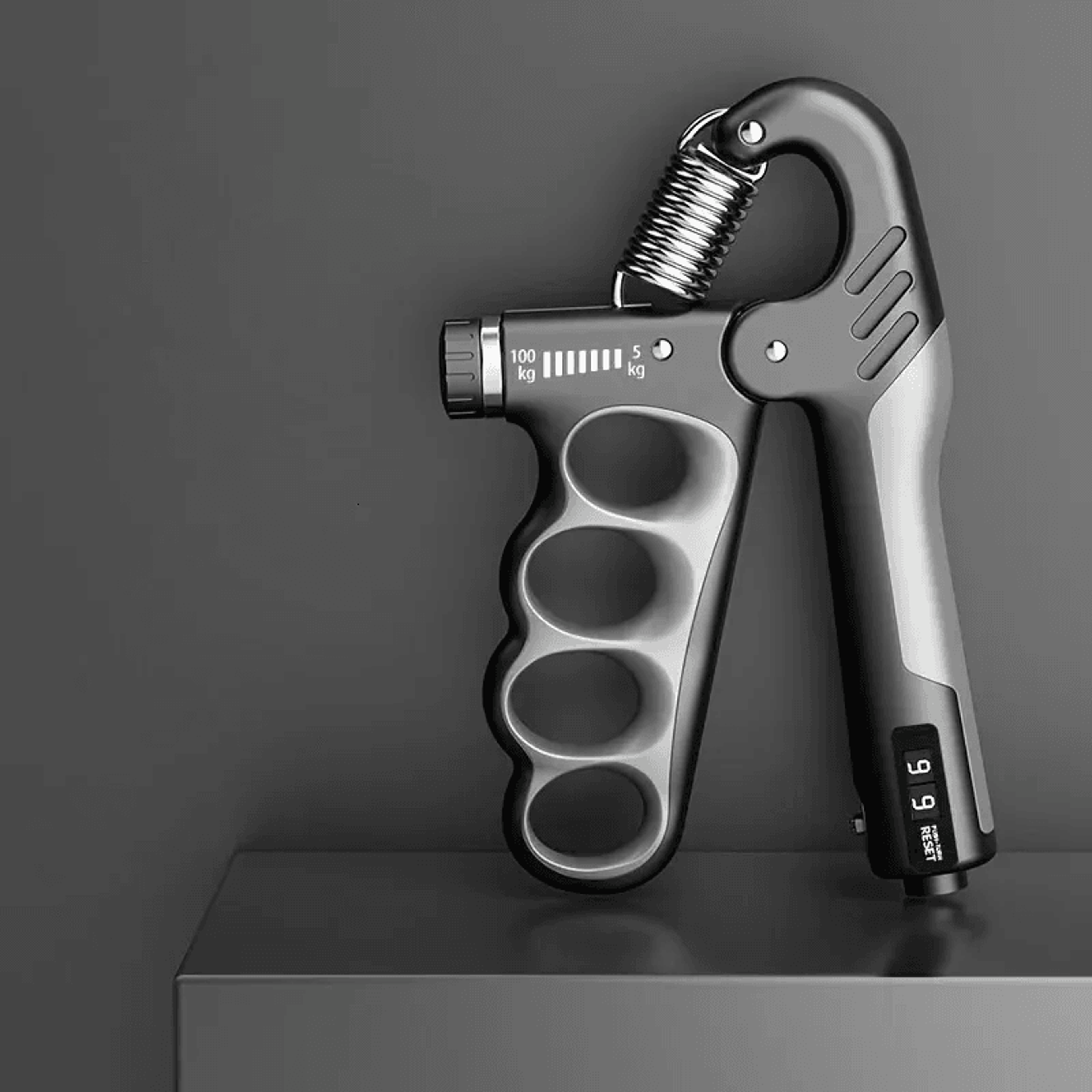 five finger counting grip strength trainer for hand rehab and forearm exercise