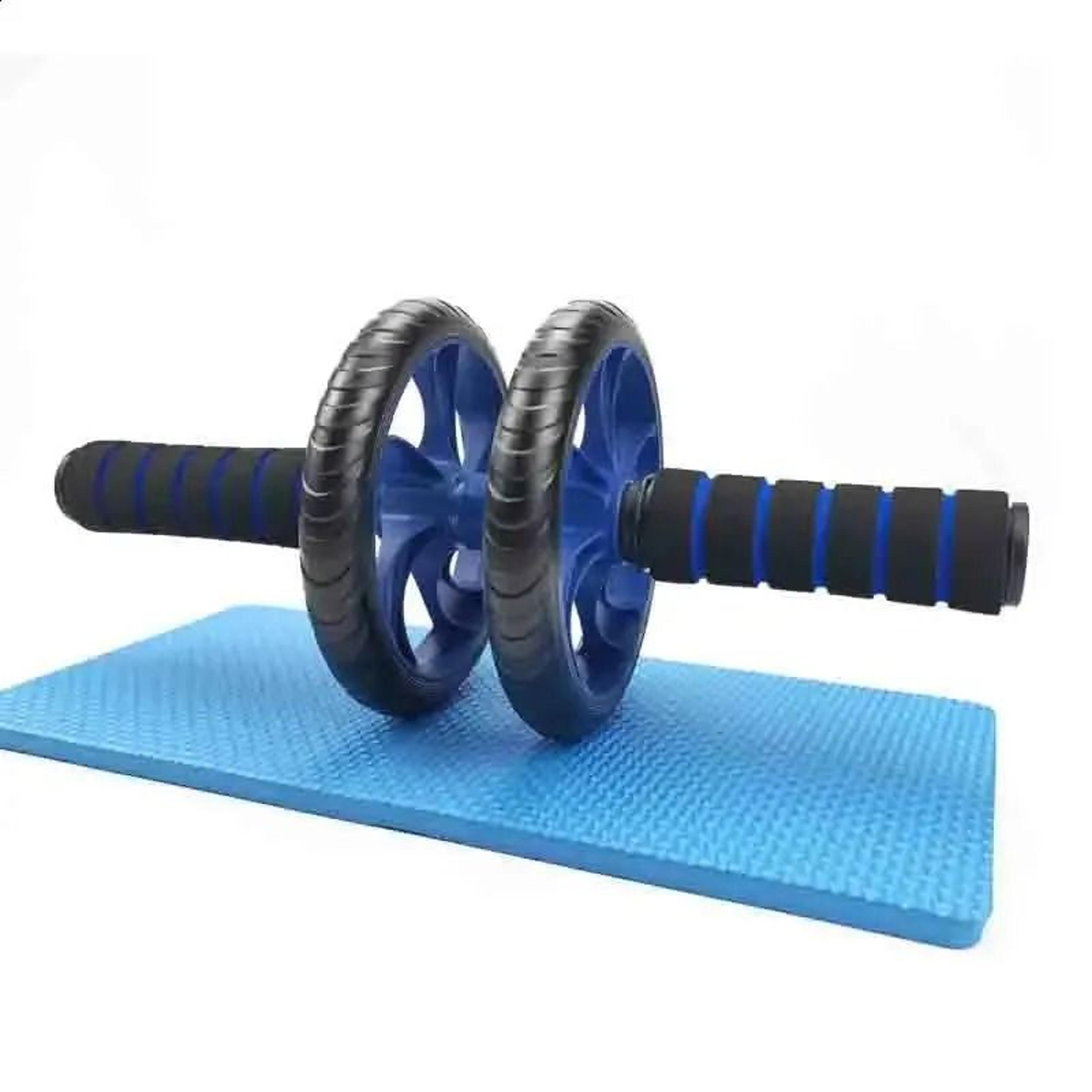 pvc stainless steel silent dual wheel ab roller