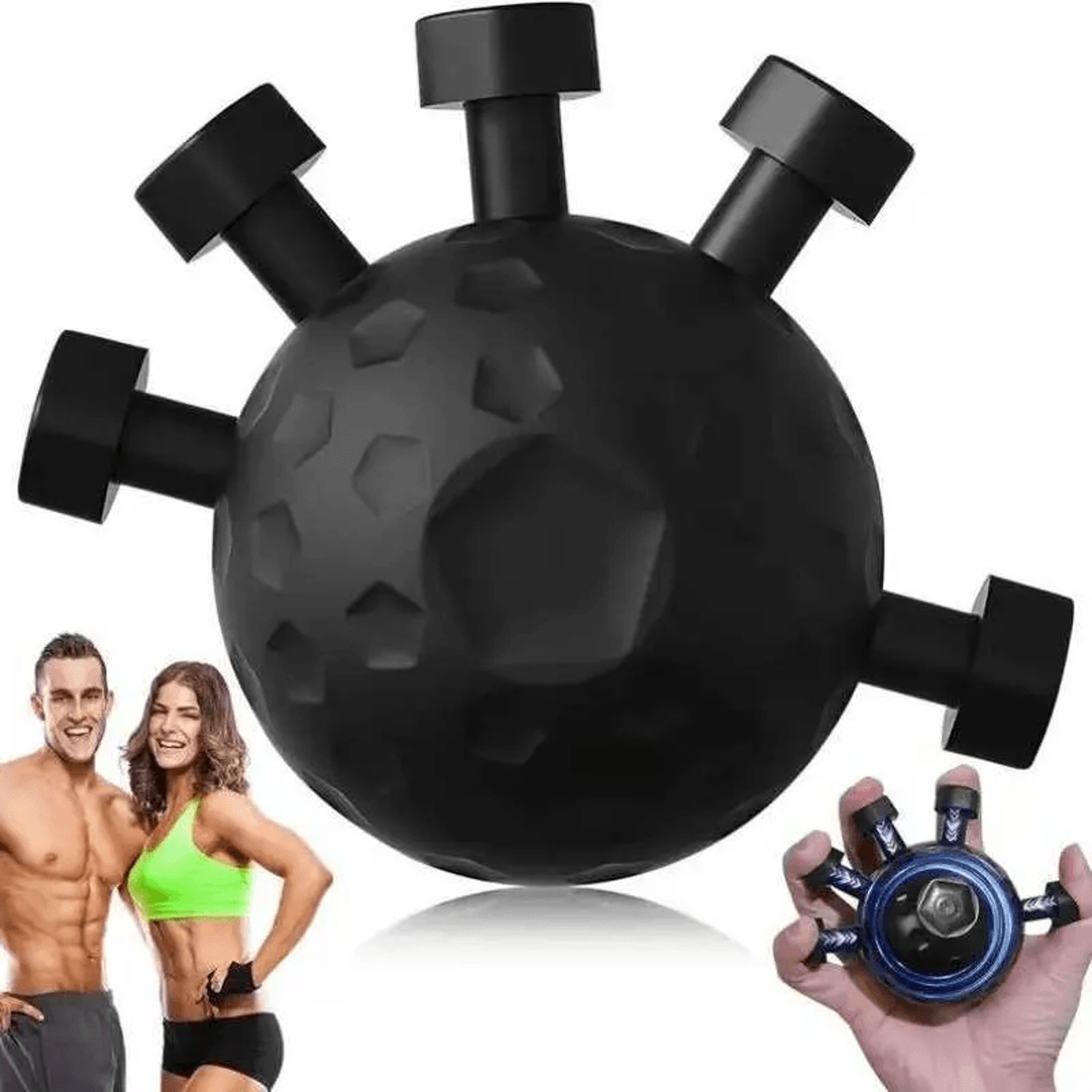finger grip ball trainer portable hand strengthener for finger exercise and rehab