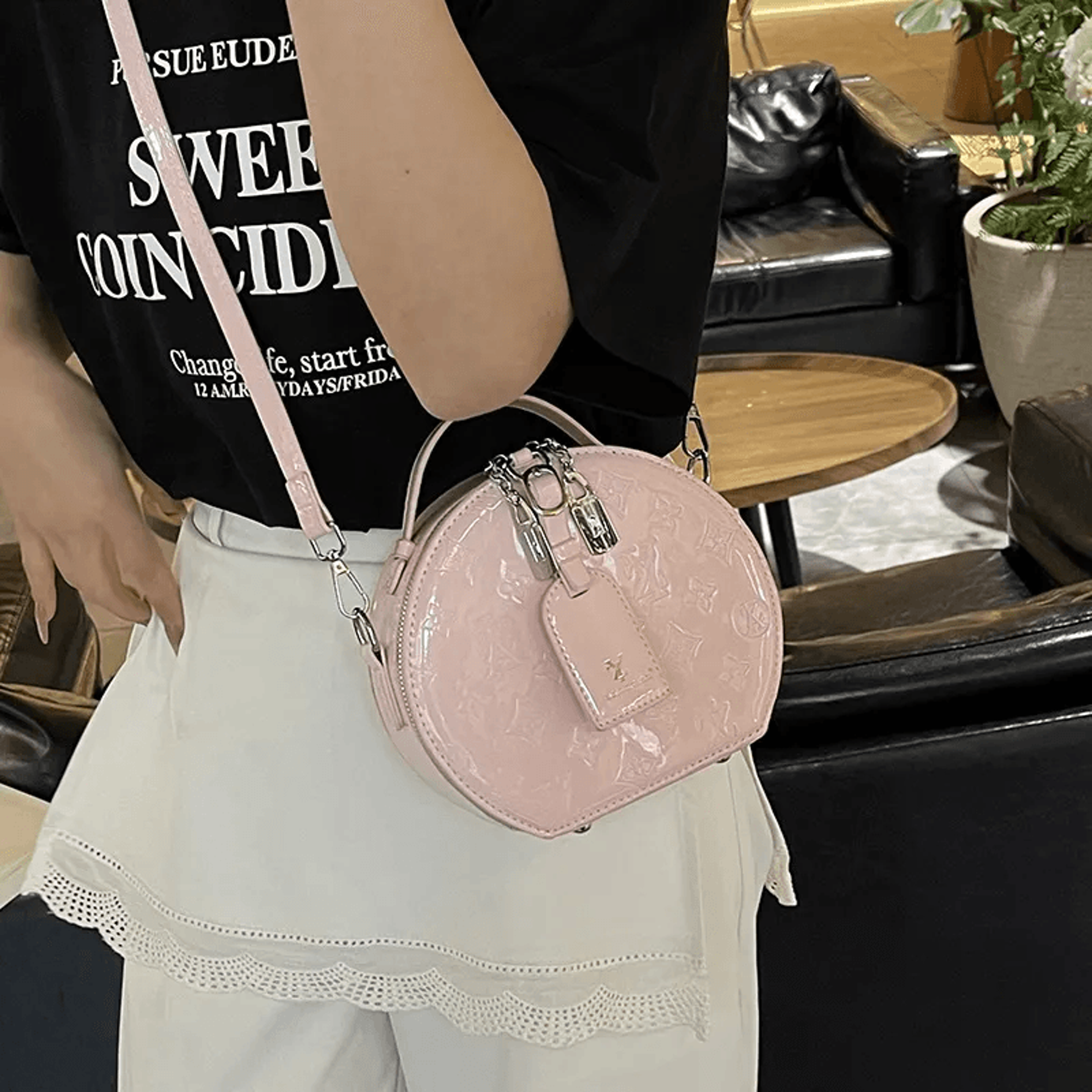 french style retro designer shoulder bag for women elegant single shoulder handbag