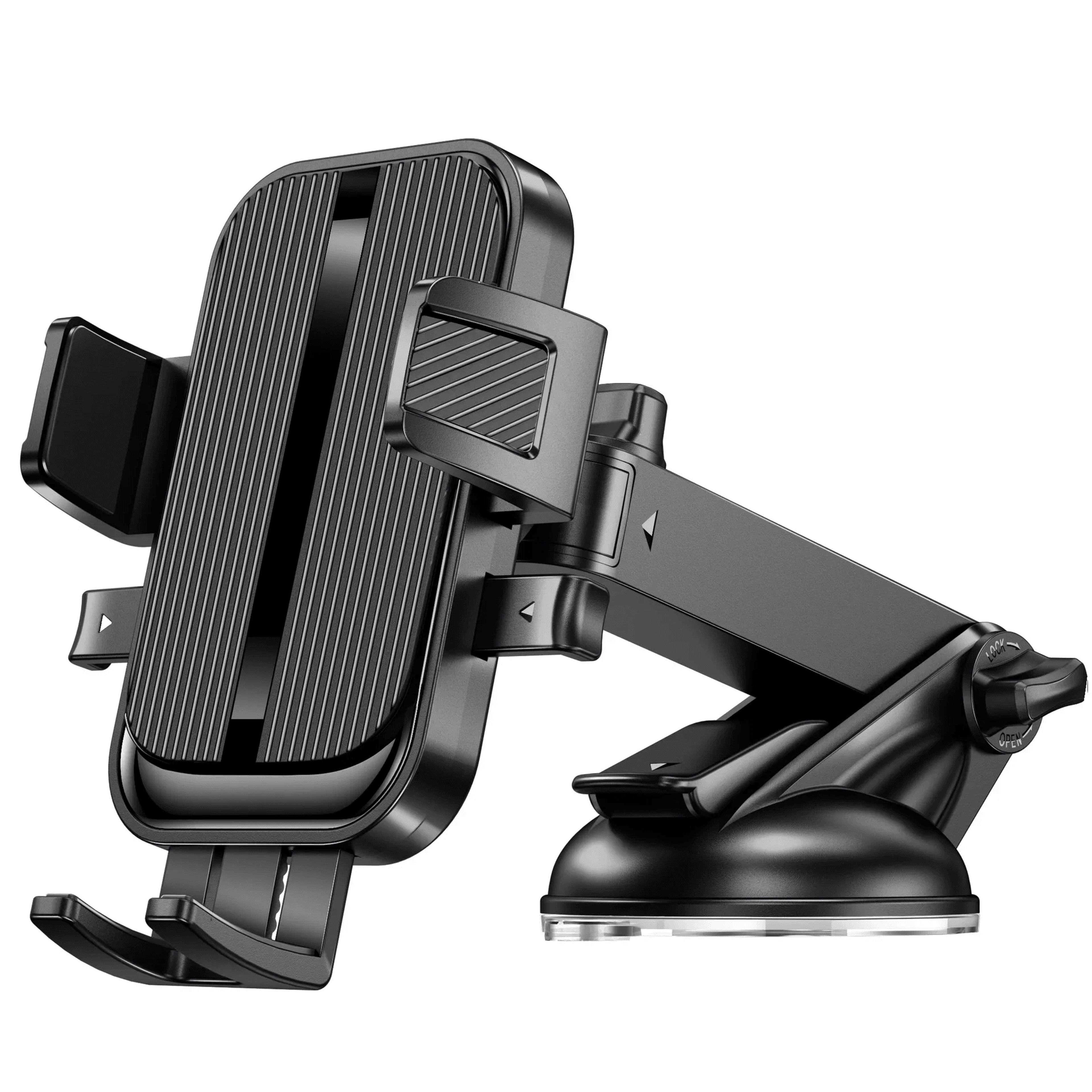 universal suction cup car phone holder with air vent mount for hands free navigation