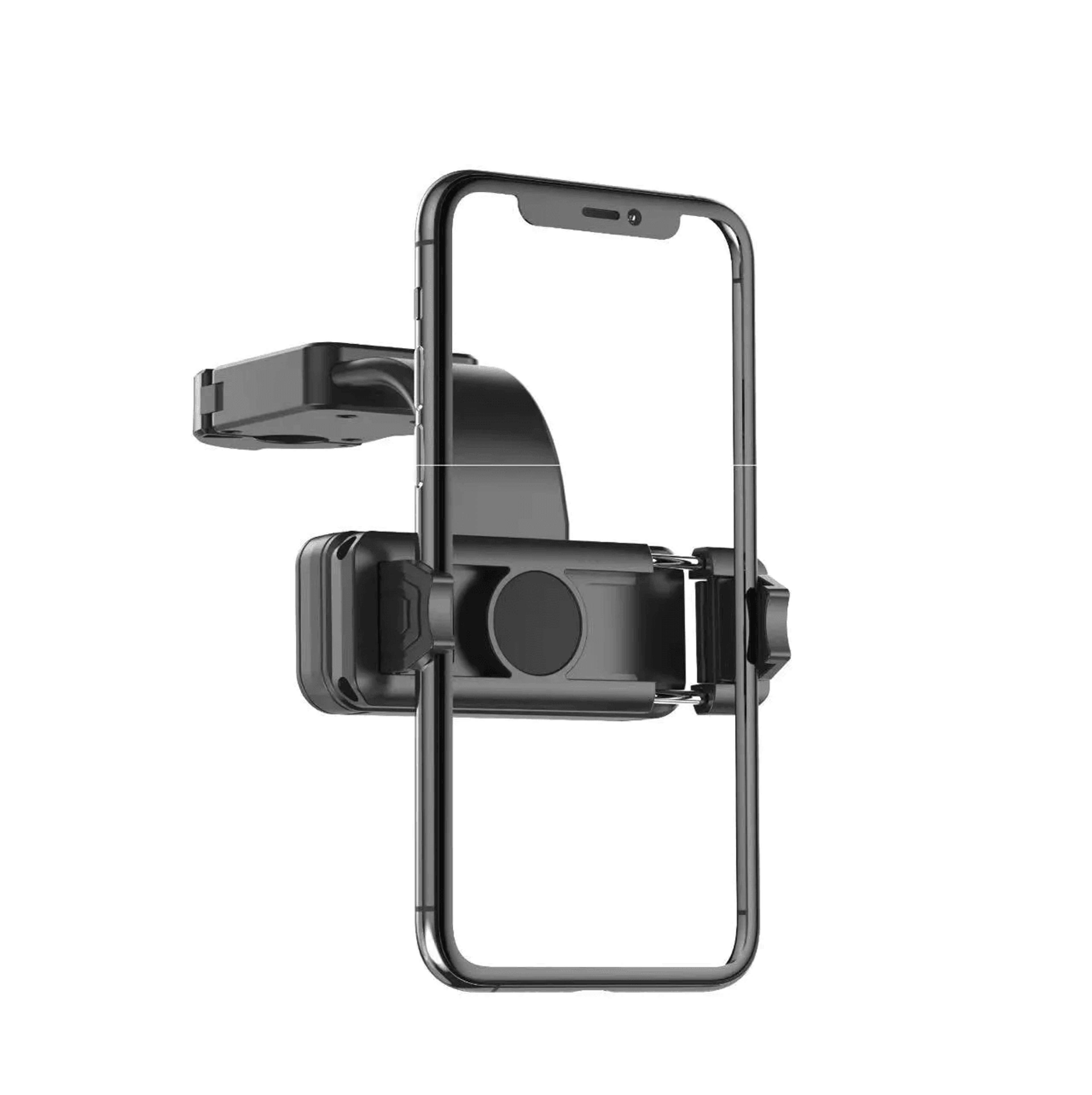 rotating car phone mount universal adjustable smartphone support arm with storage