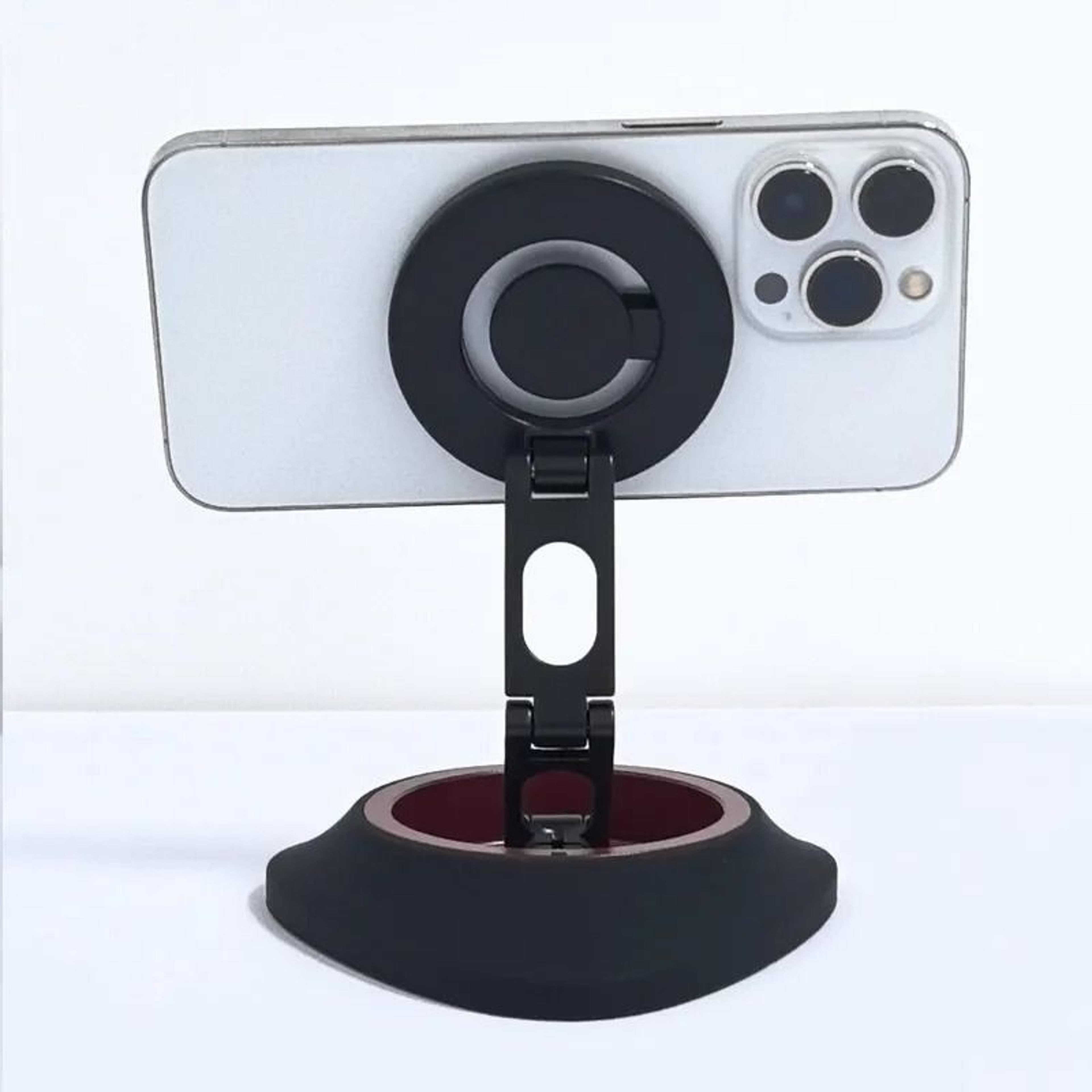magnetic car phone holder foldable rotating dashboard mount anti slip grip
