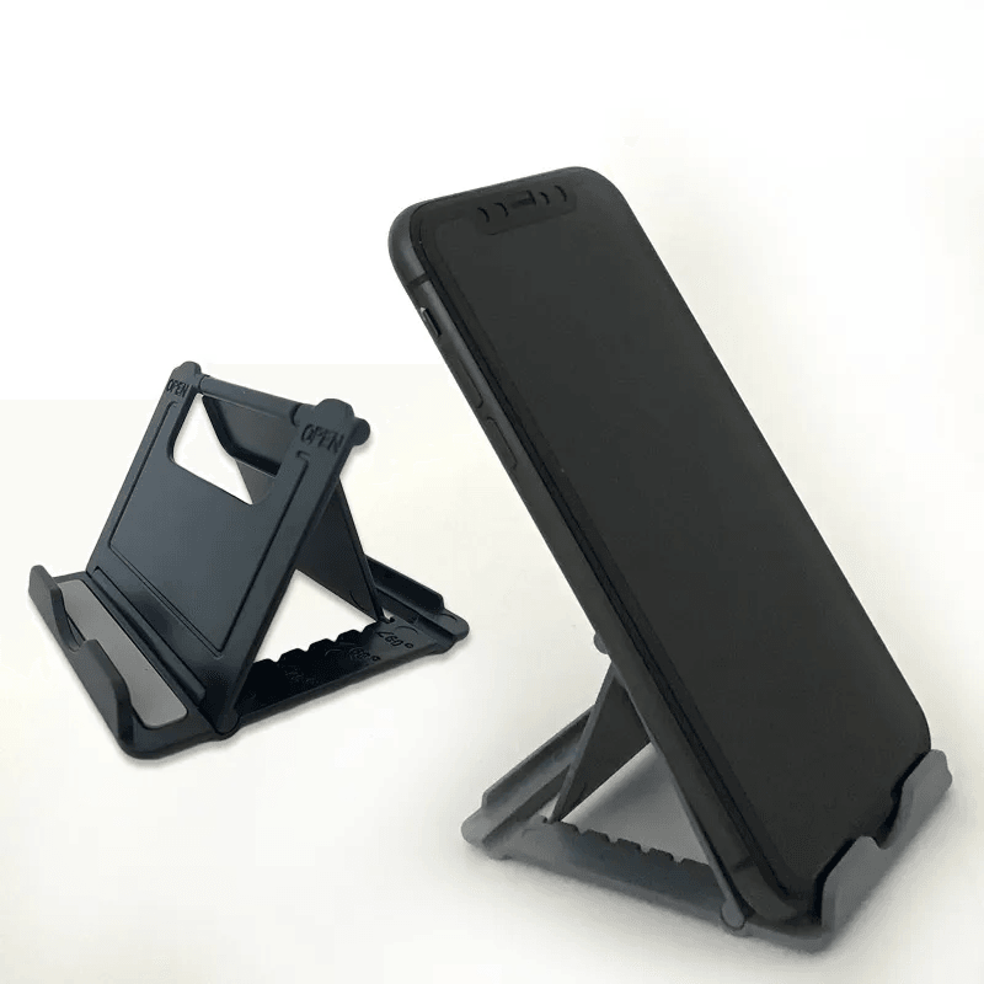 candy color mini chair phone holder foldable desk phone stand for smartphones