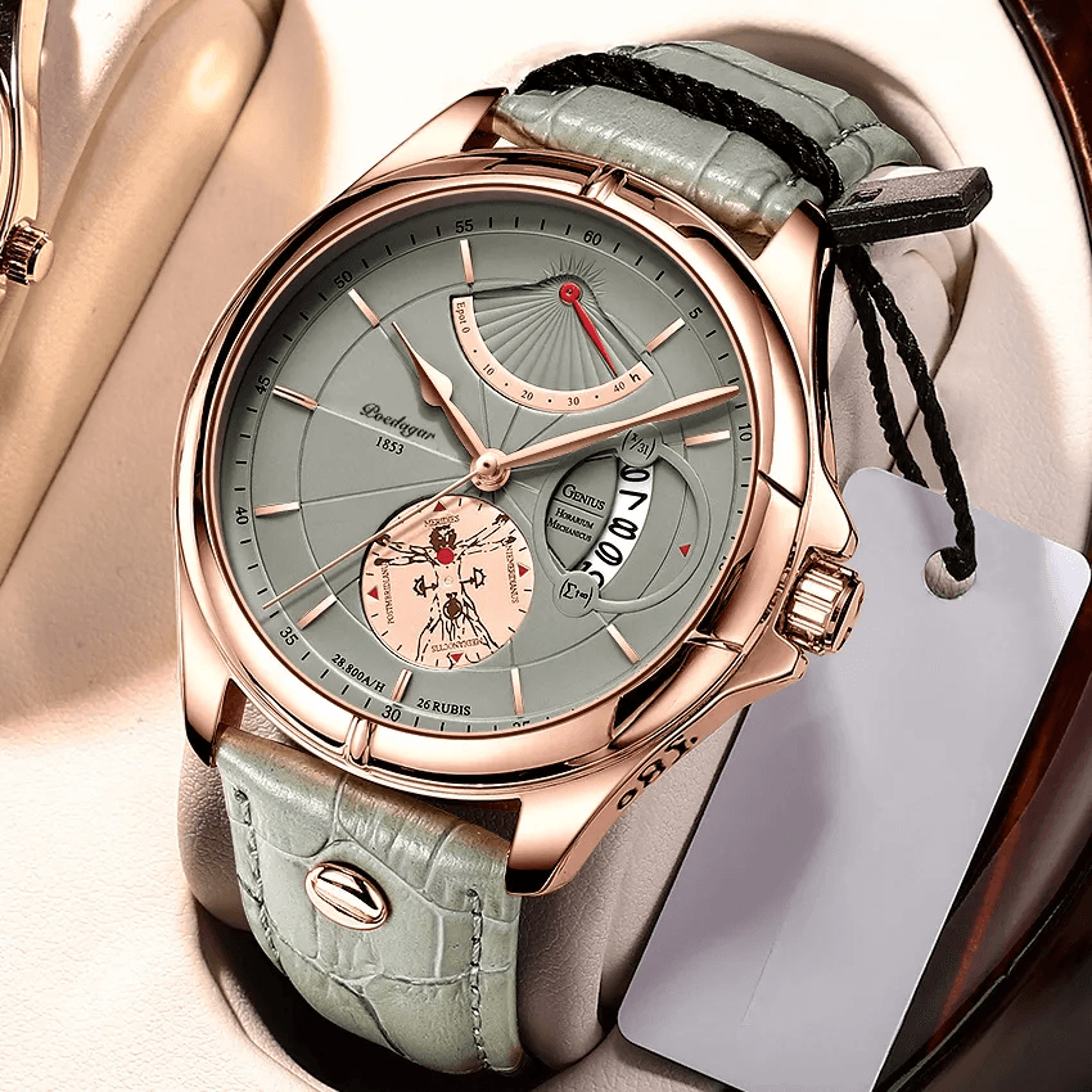 sports watch waterproof quartz calendar watch for outdoor casual business wear