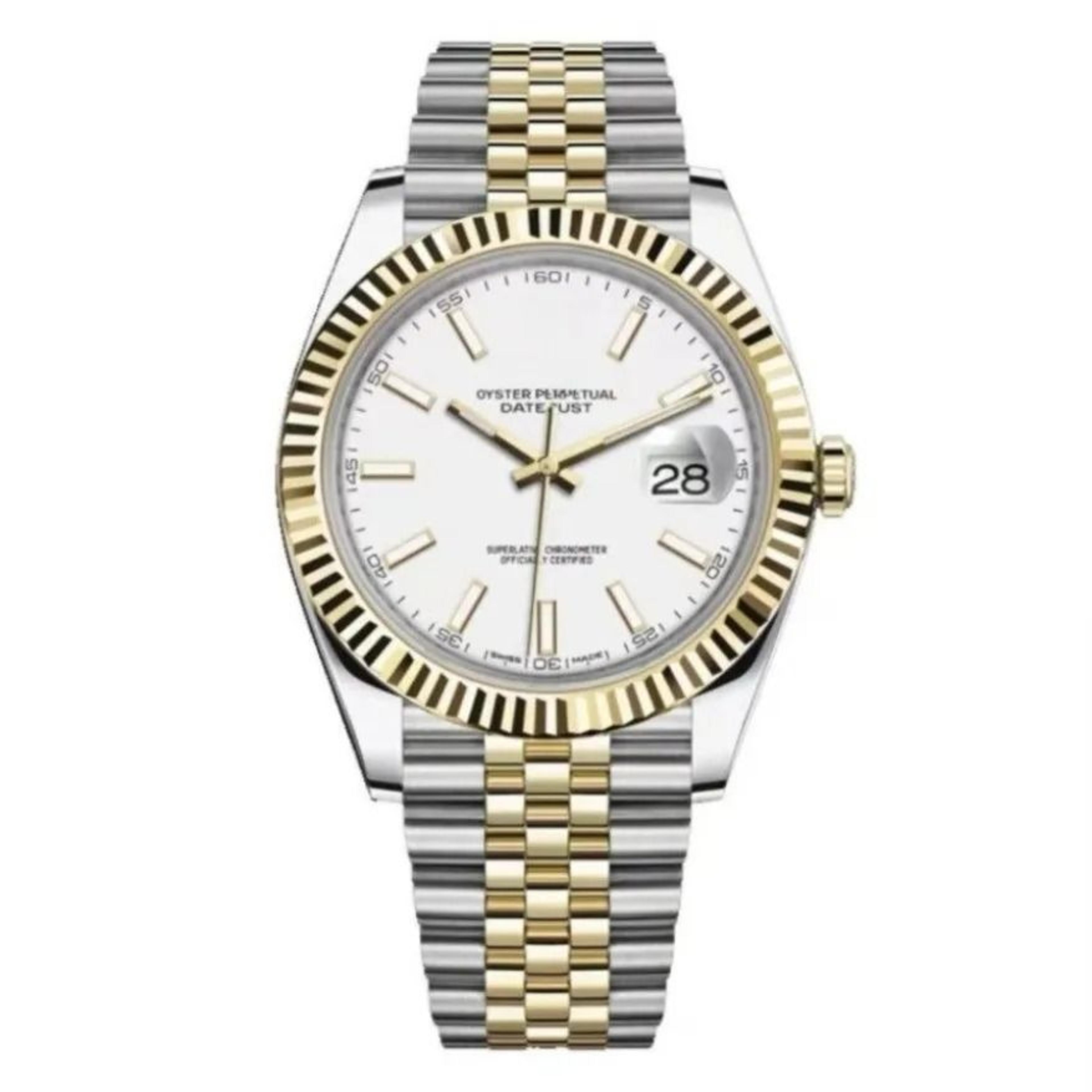 stainless steel quartz watch classic business casual wristwatch