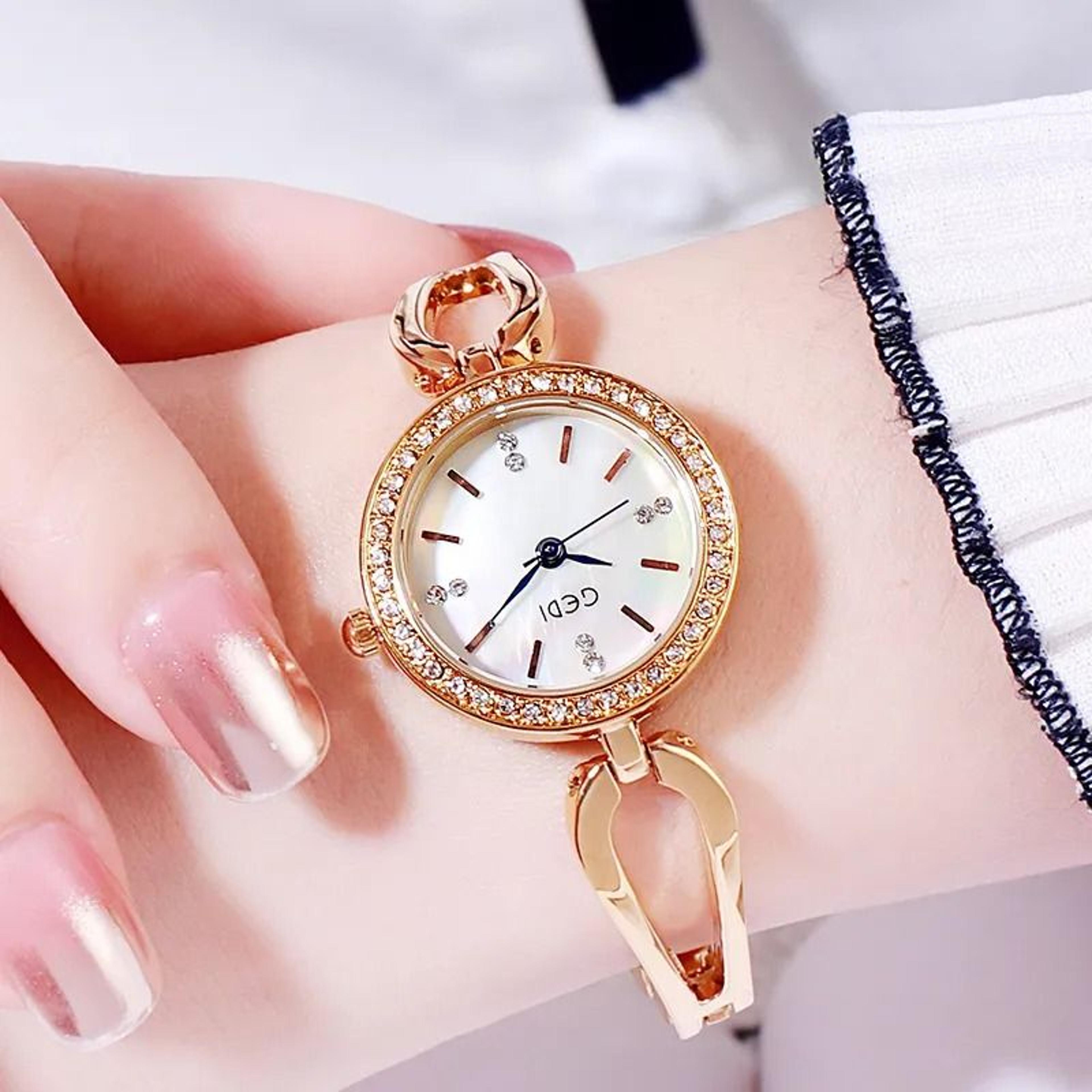 luxury women quartz watch waterproof business dress watch