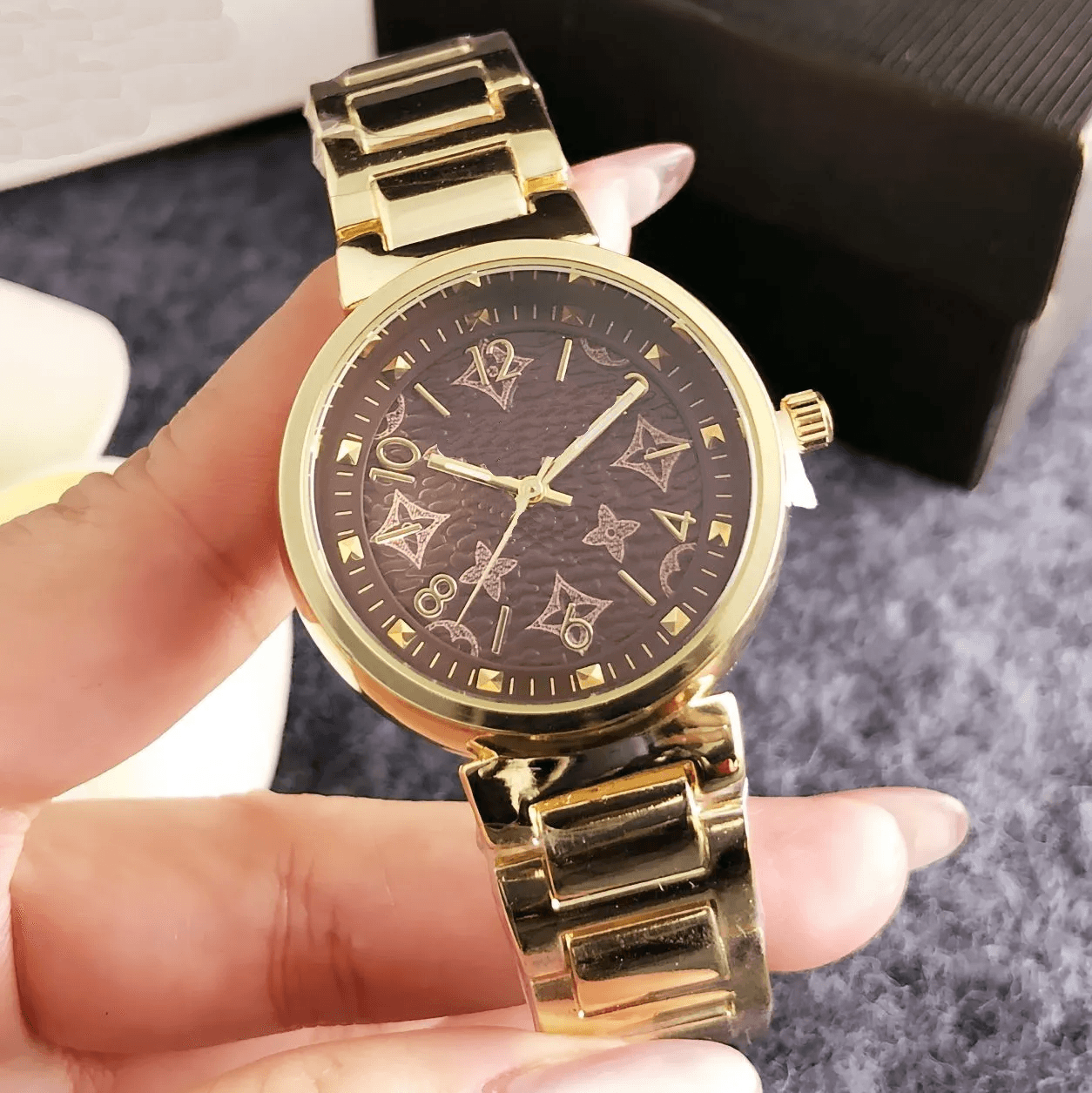 elegant womens quartz watch luxury fashion wristwatch