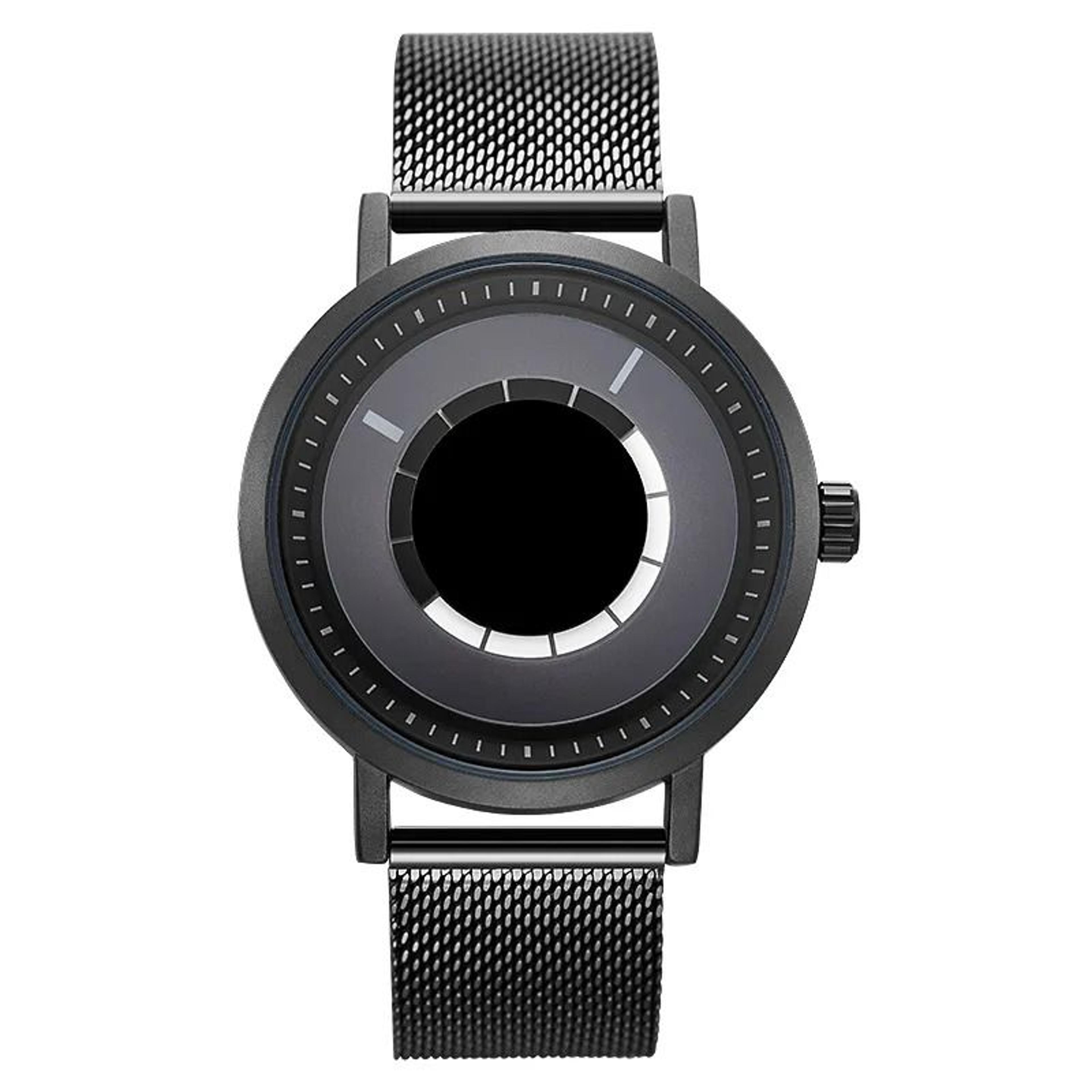 minimalist magnetic ball quartz watch for men waterproof statement timepiece