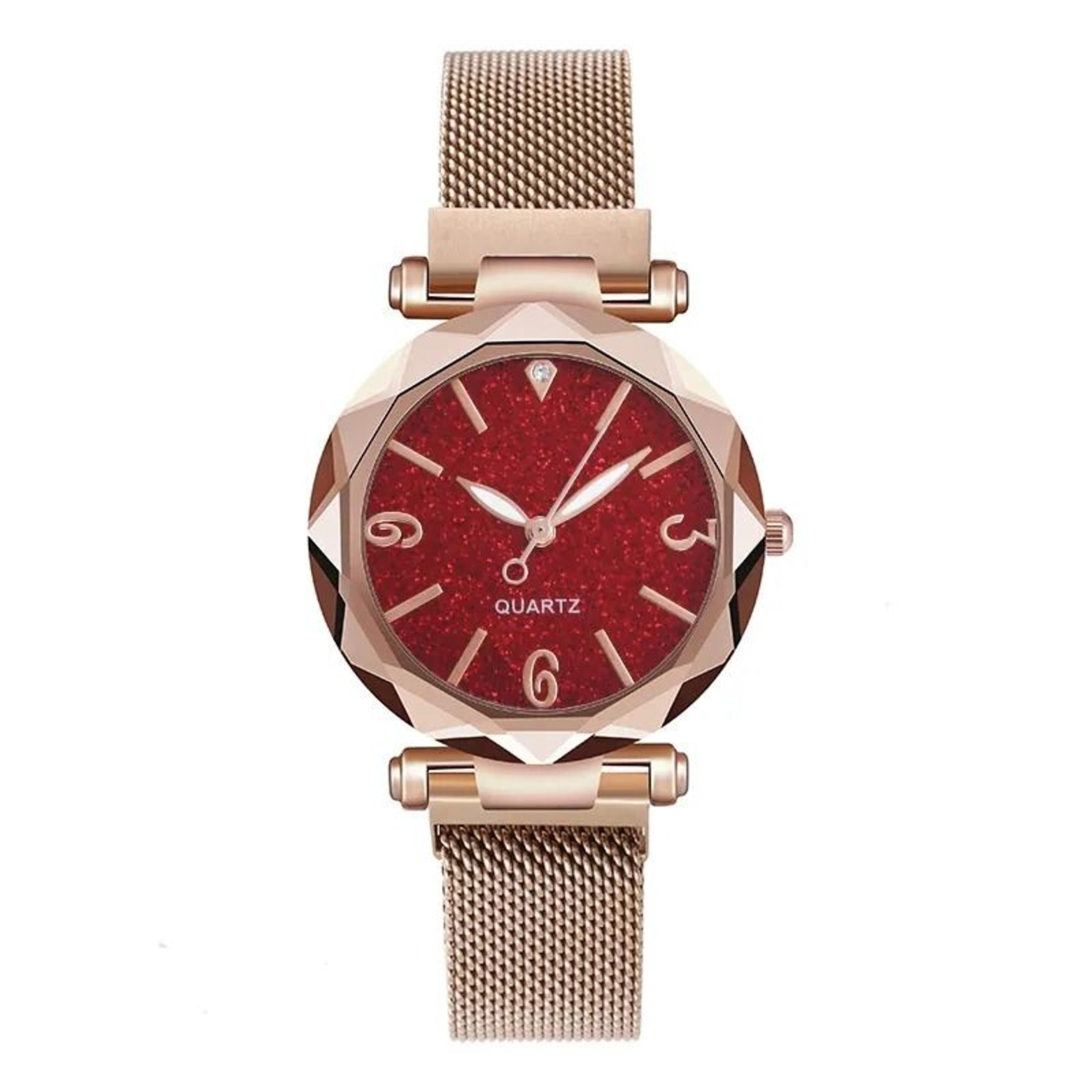compact women's quartz watch elegant casual everyday wristwatch