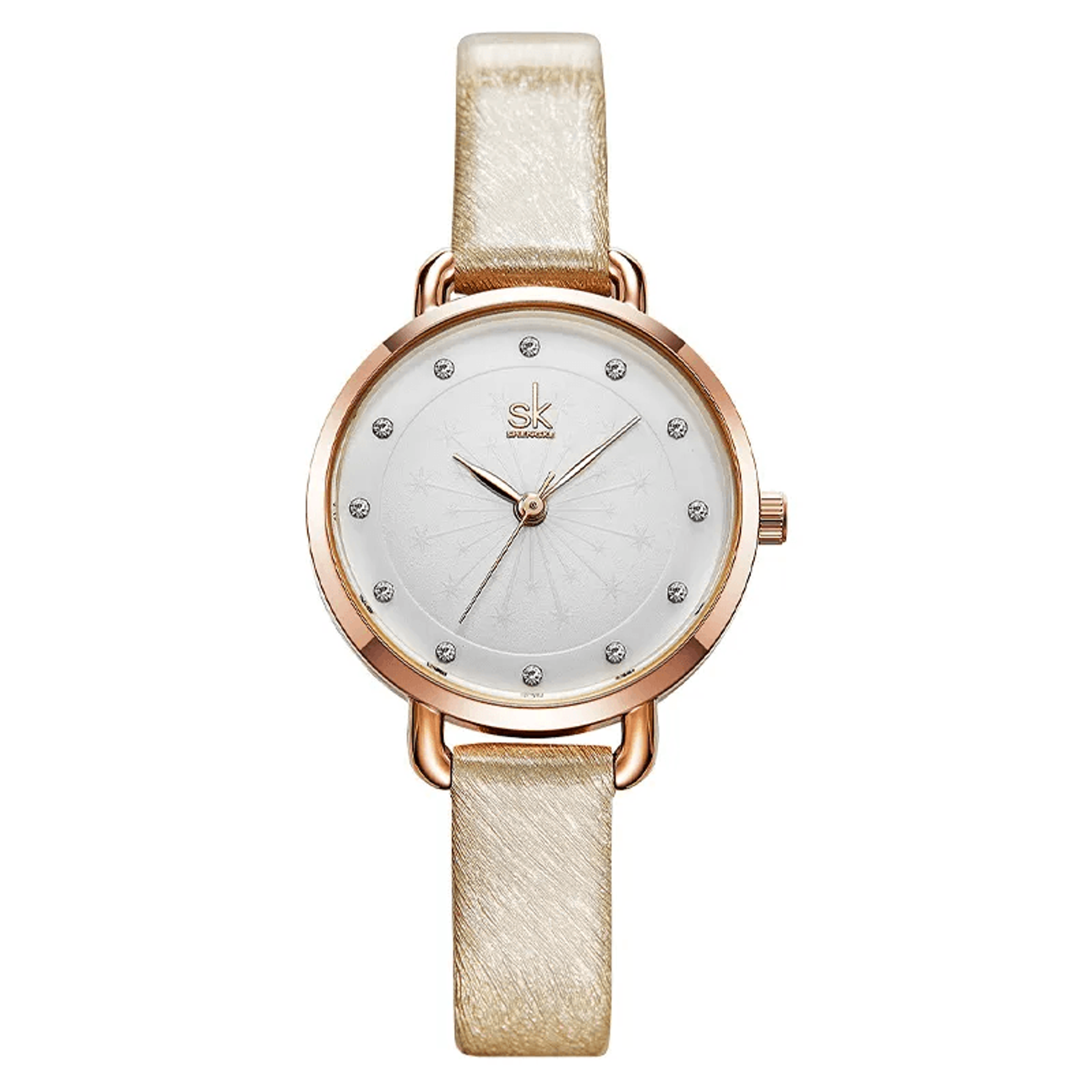 womens quartz watch minimalist waterproof wristwatch