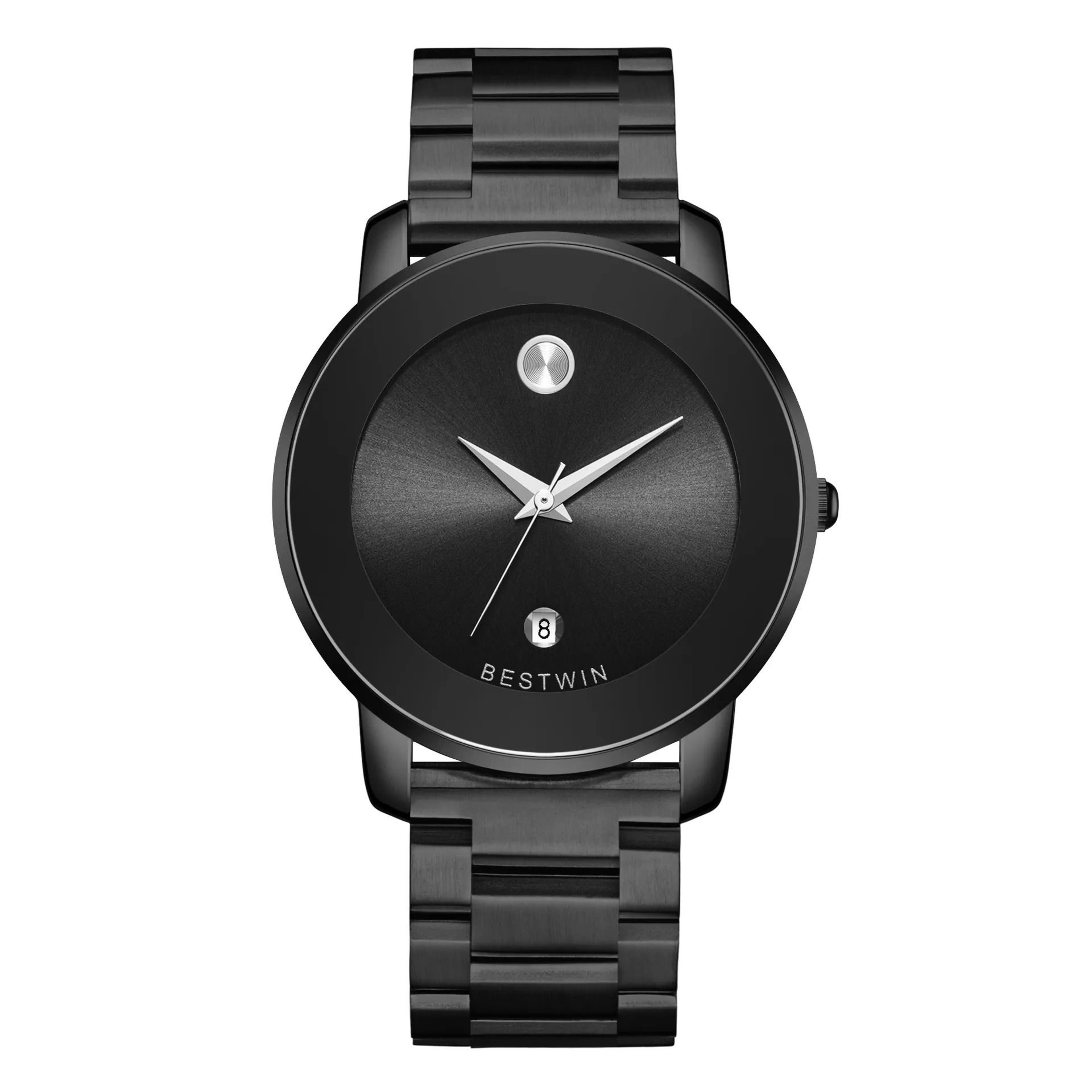 ultra thin mens quartz watch lightweight minimalist casual wristwatch
