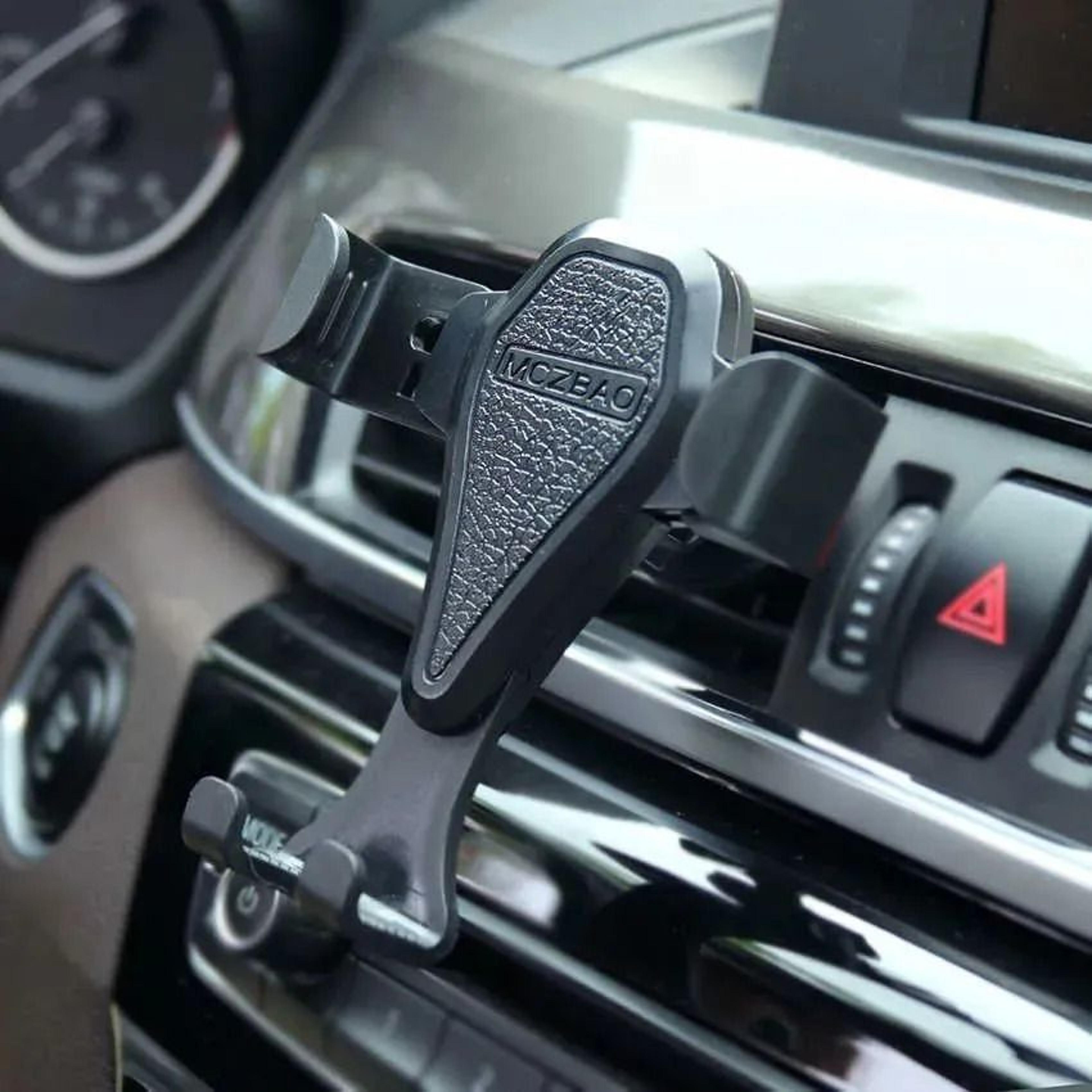 gravity car phone holder air vent mount universal hands free phone cradle