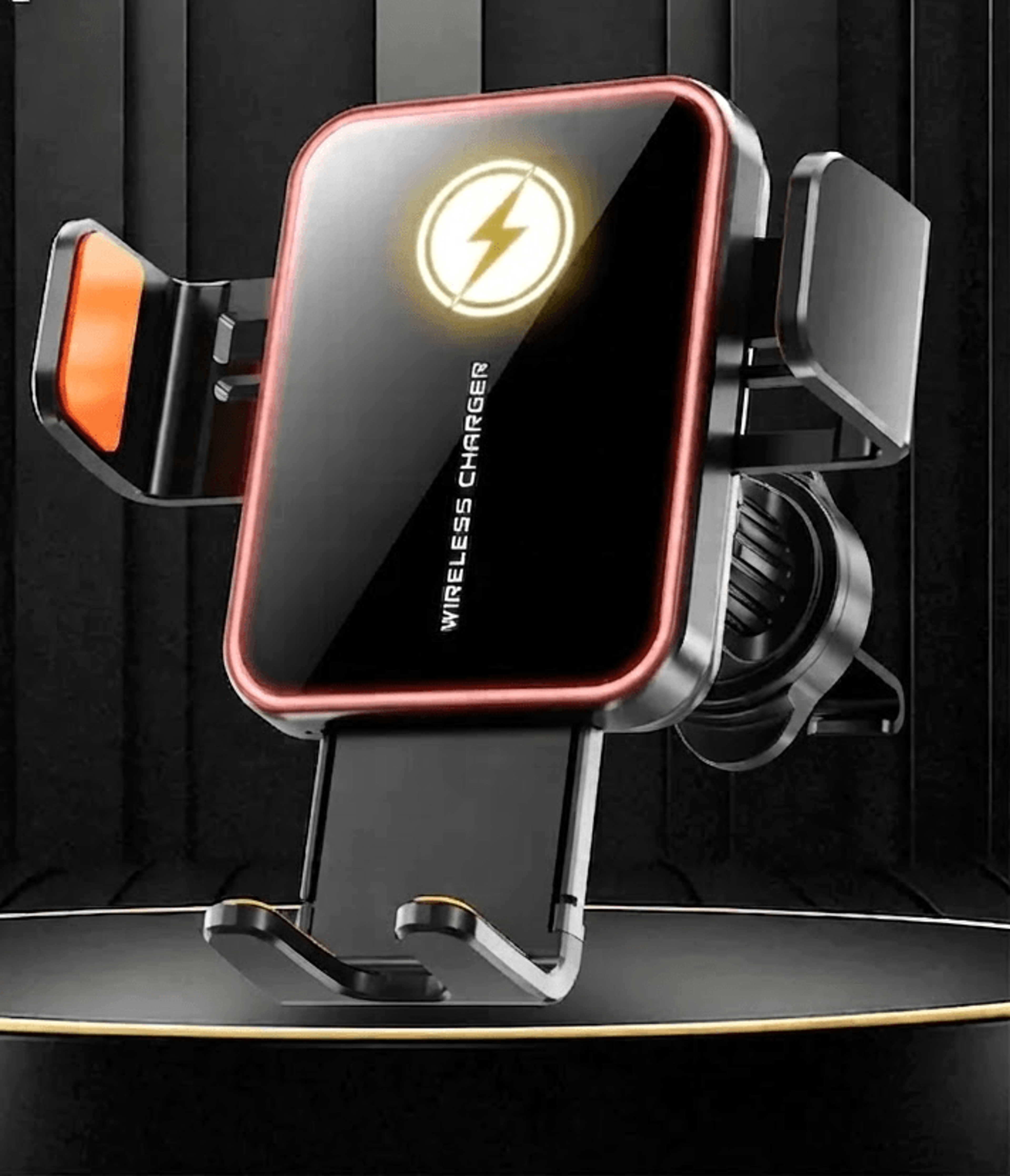 wireless car charger mount auto clamp air vent phone holder