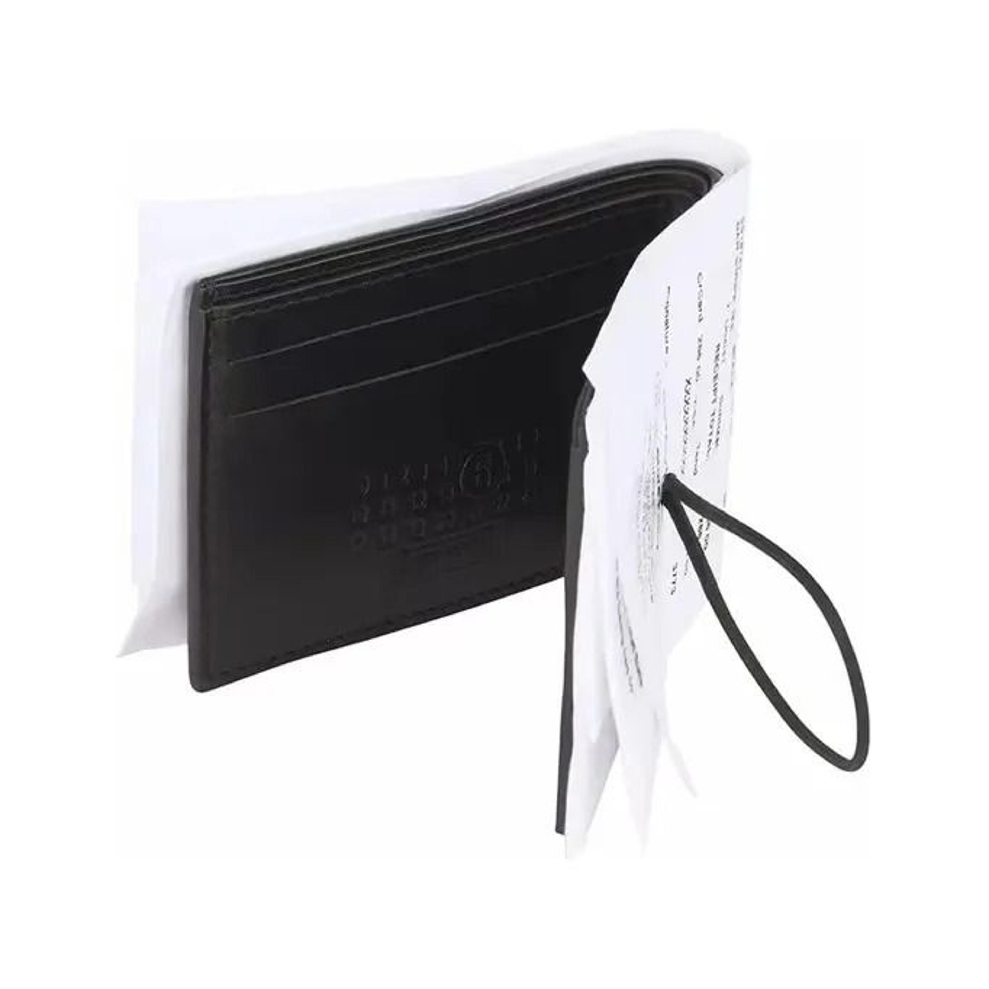 black card holder wallet slim receipt wallet for everyday carry