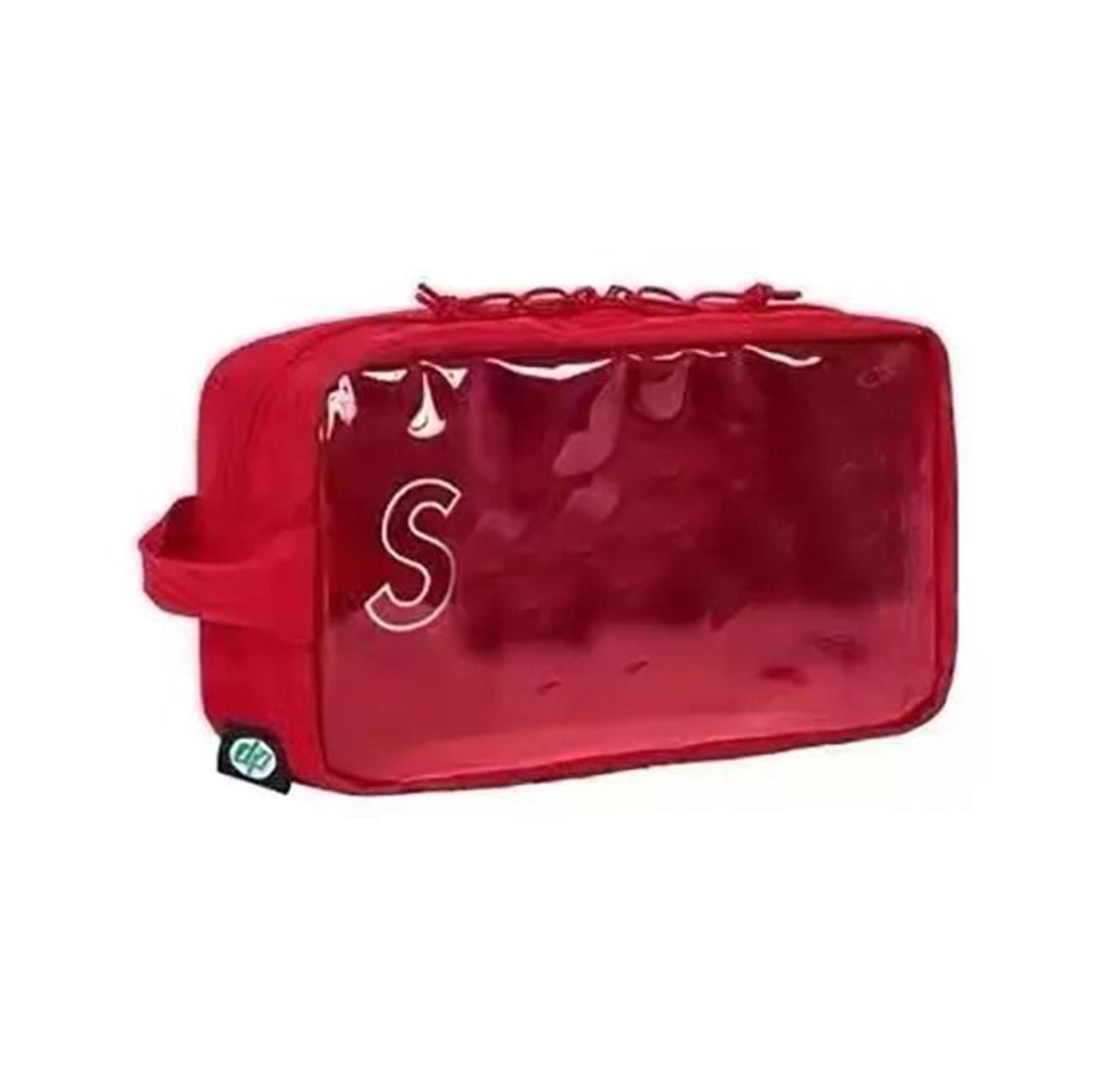 clear travel makeup bag transparent cosmetic toiletry organizer