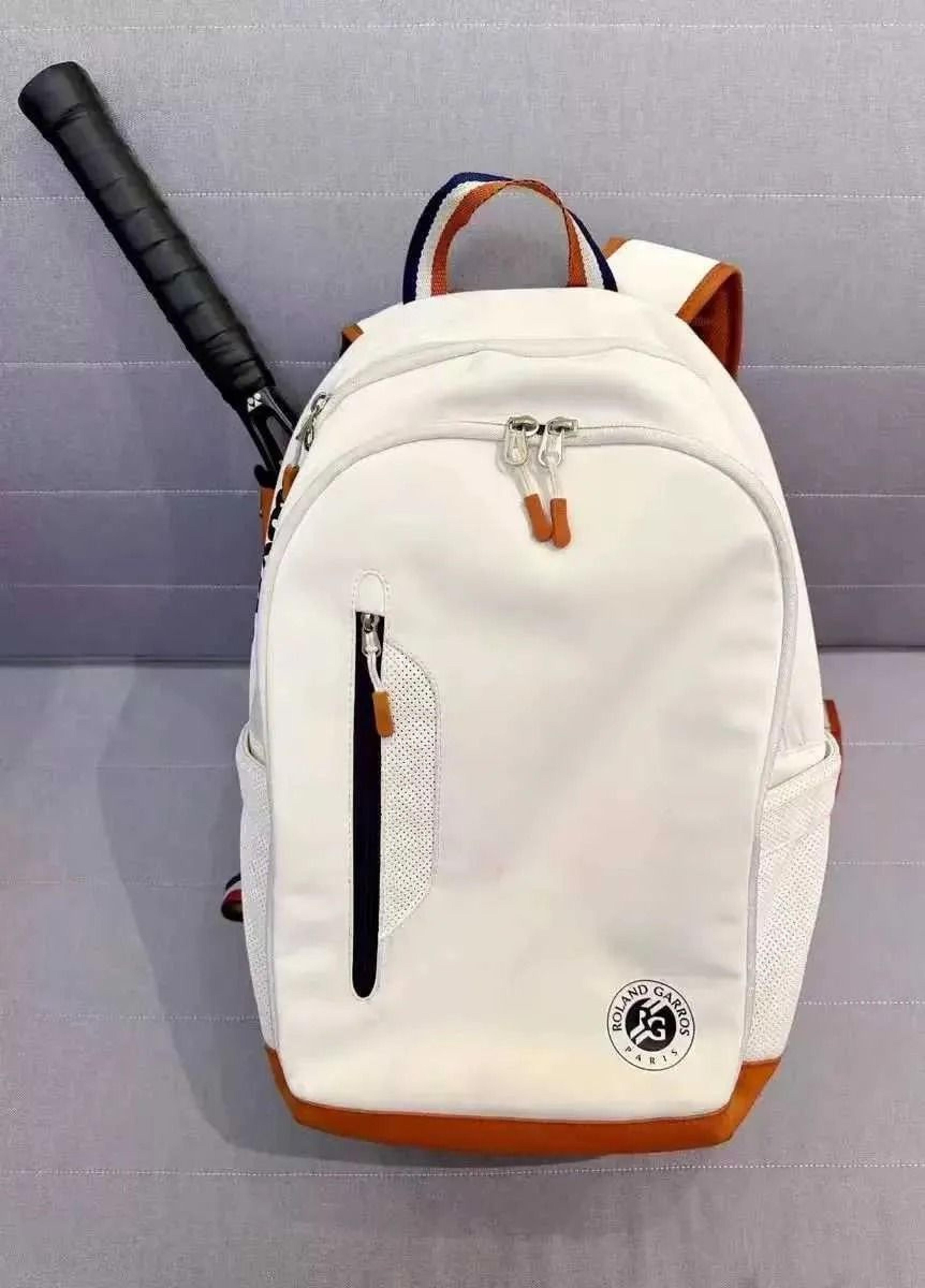 racket tennis backpack french open court bag
