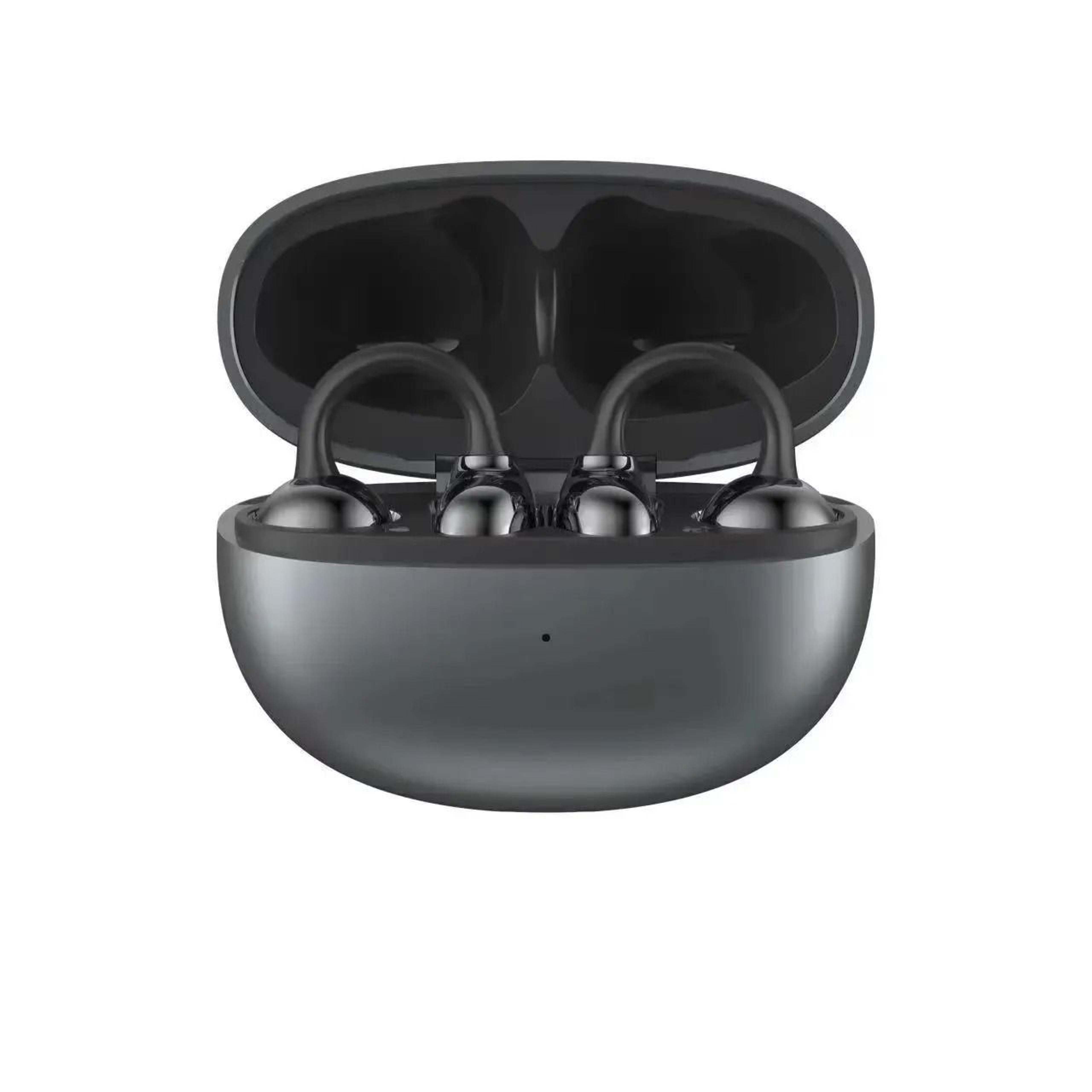 bluetooth ear clip sports earbuds with noise cancelling mic