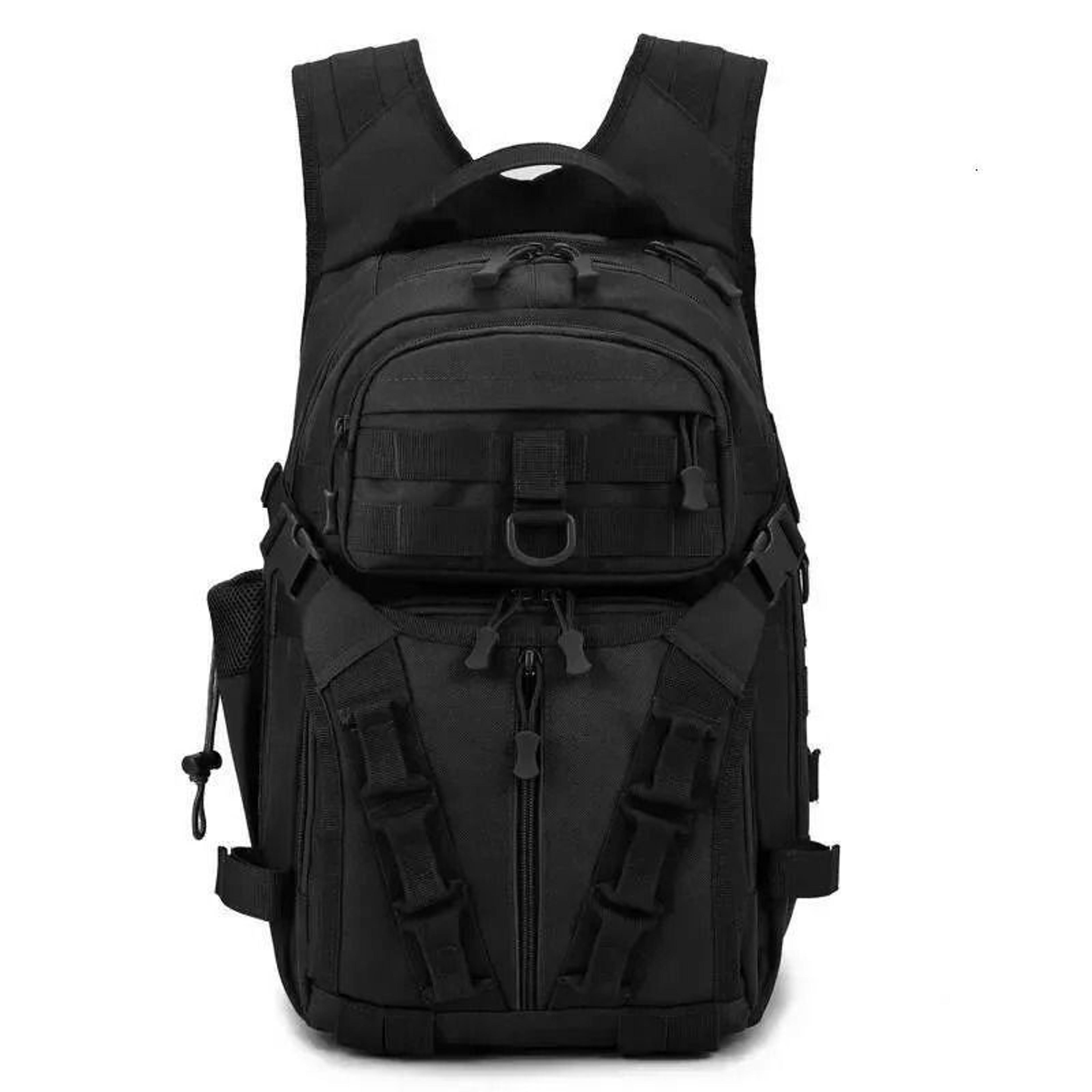 tactical fishing backpack with rod holders waterproof molle tackle bag