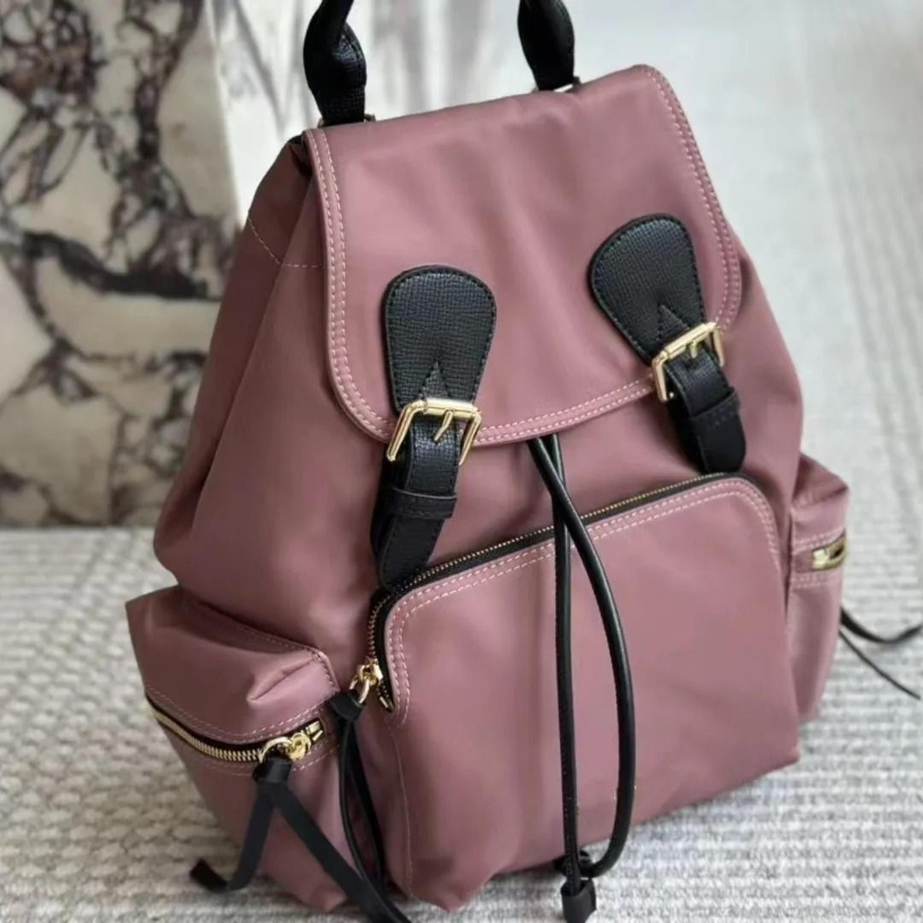 water resistant nylon backpack for women men students multifunctional school bag