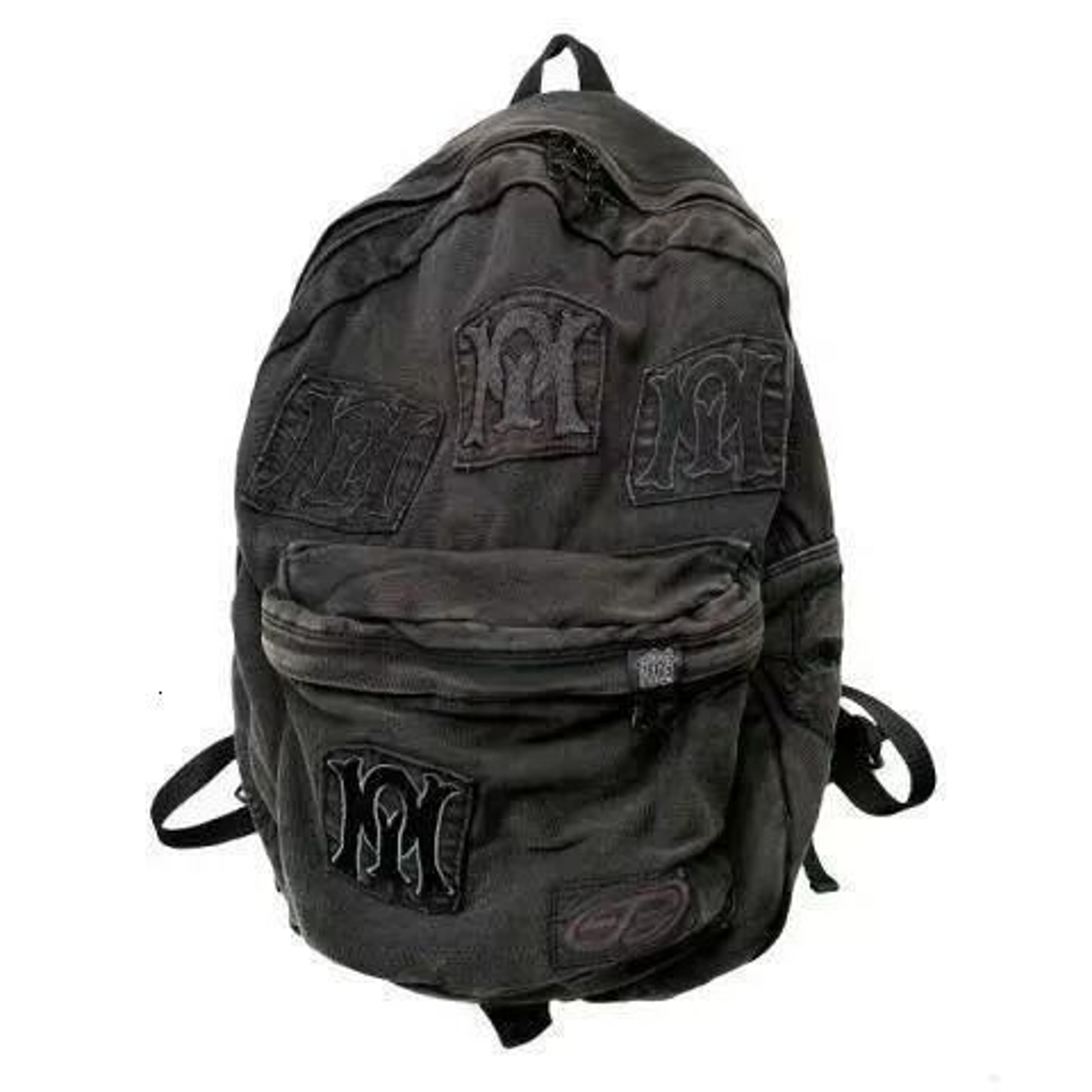 embroidered patchwork backpack for school and everyday use