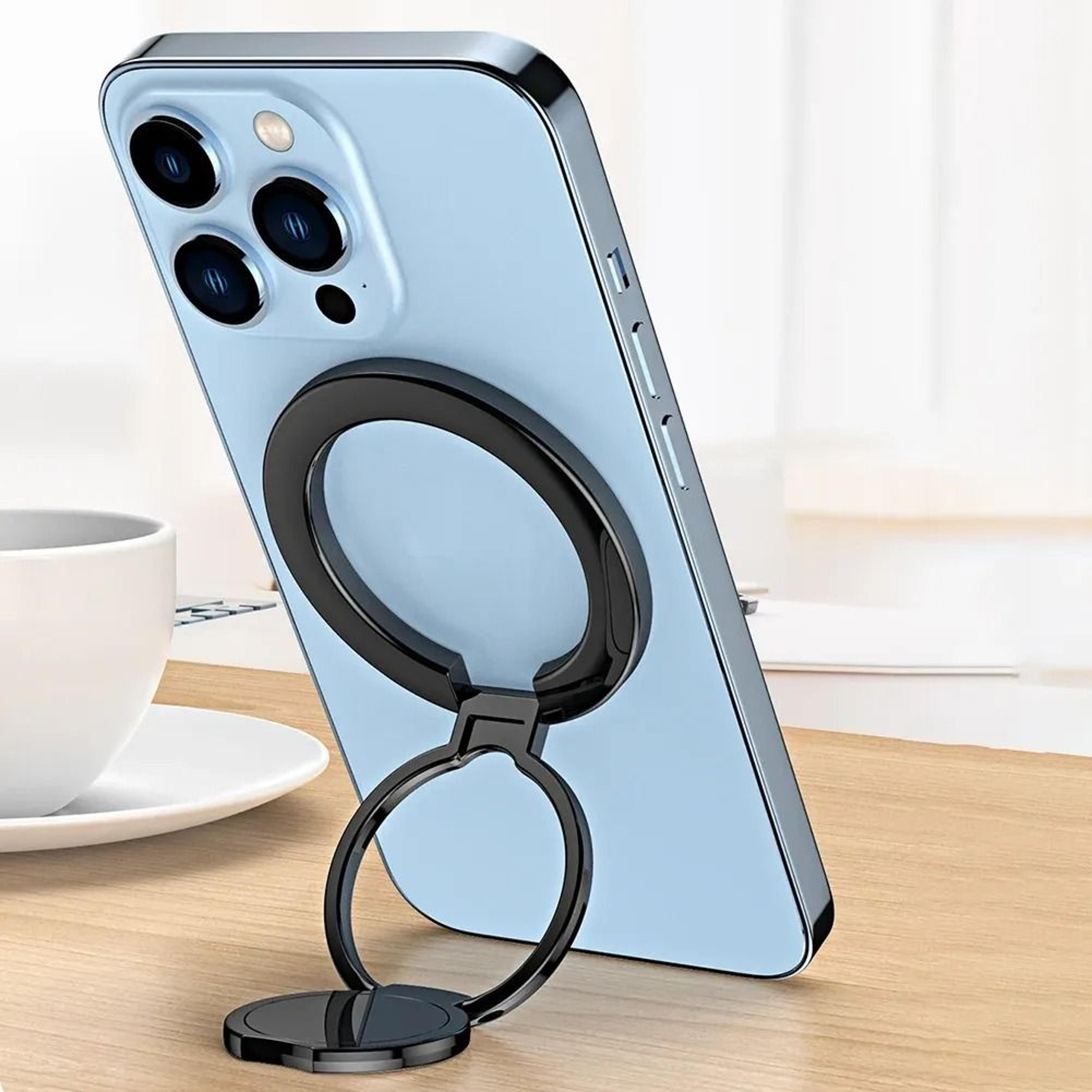 magnetic phone ring holder metal stand