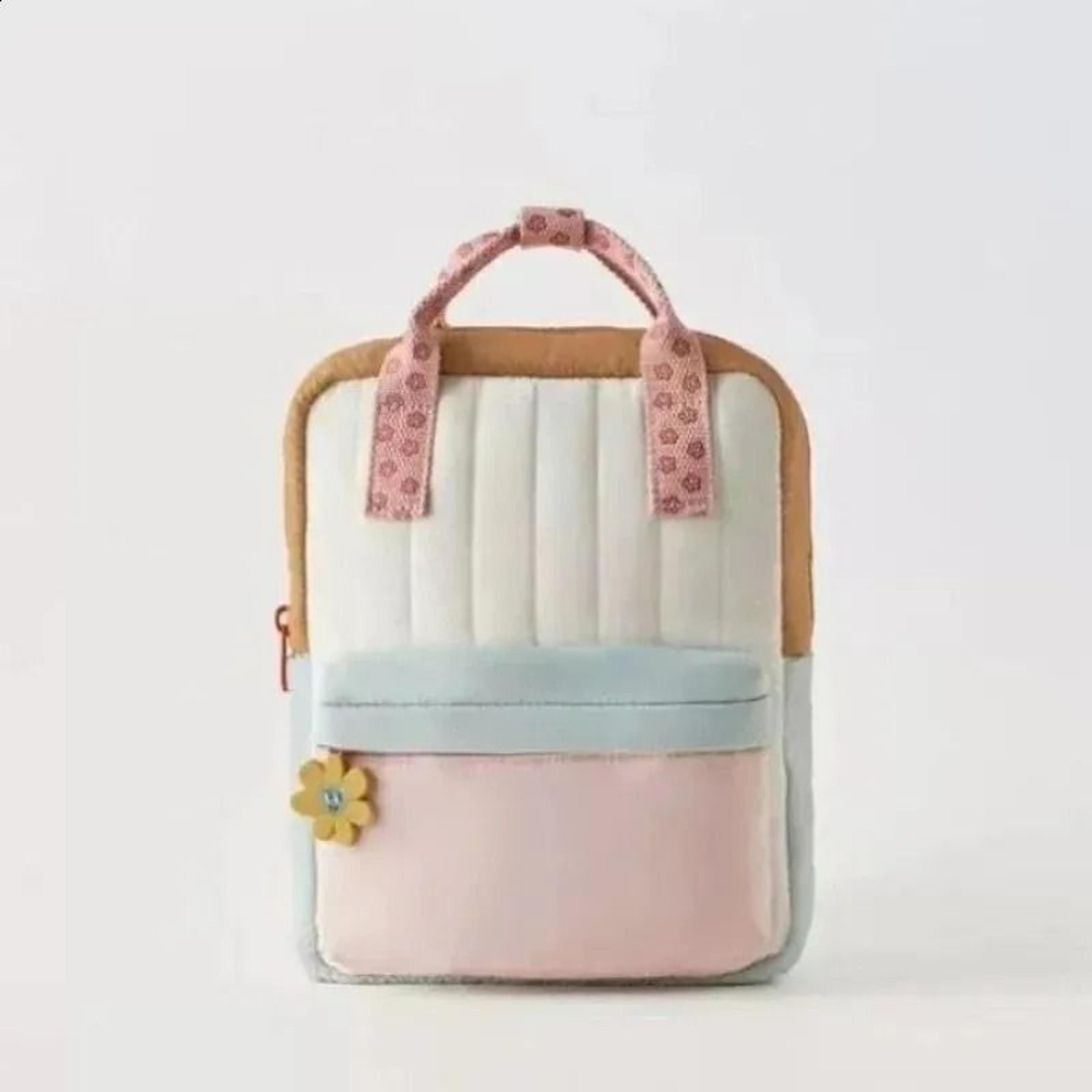 cute floral quilted toddler girls backpack preschool daypack