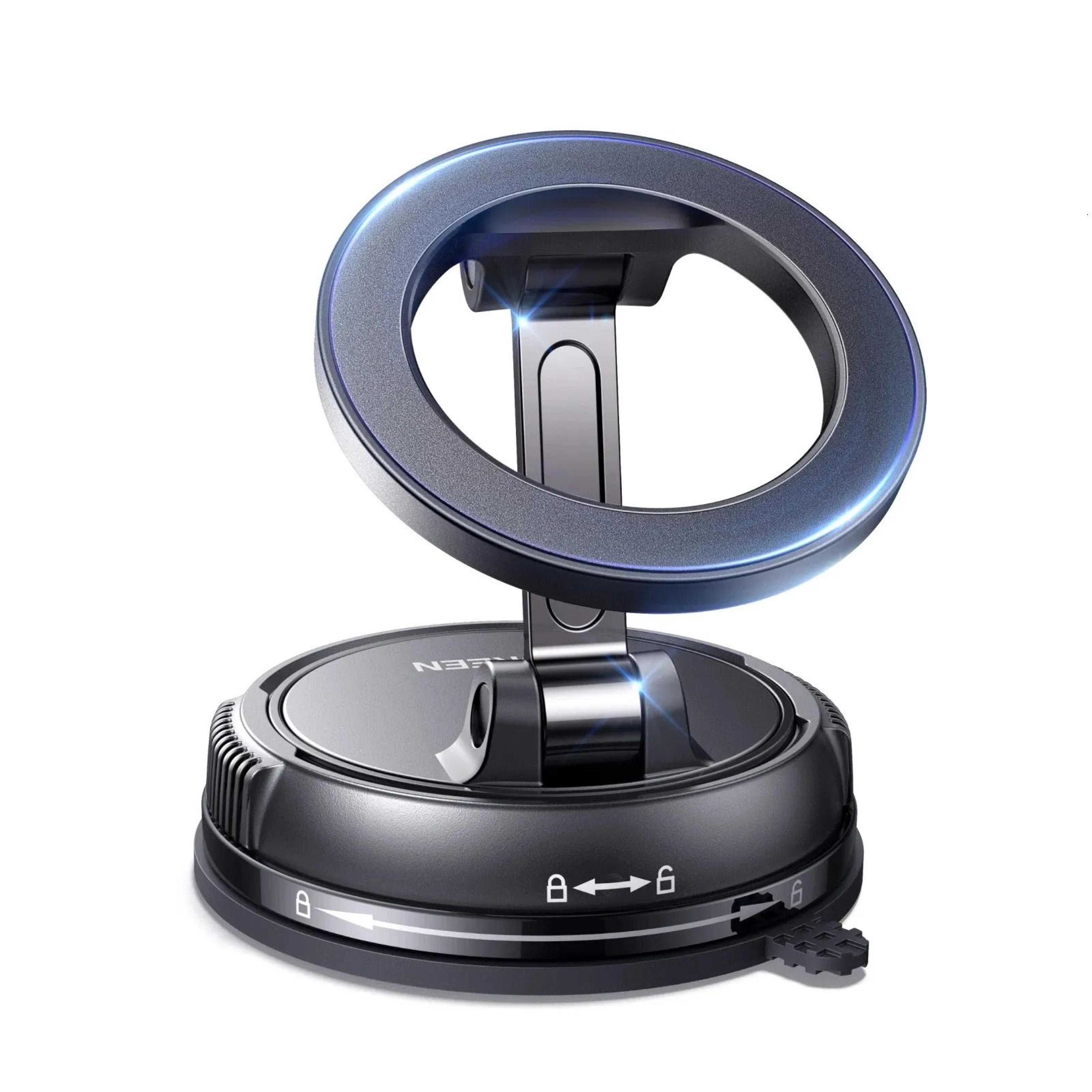 magsafe car phone holder dashboard suction cup mount 360 rotating