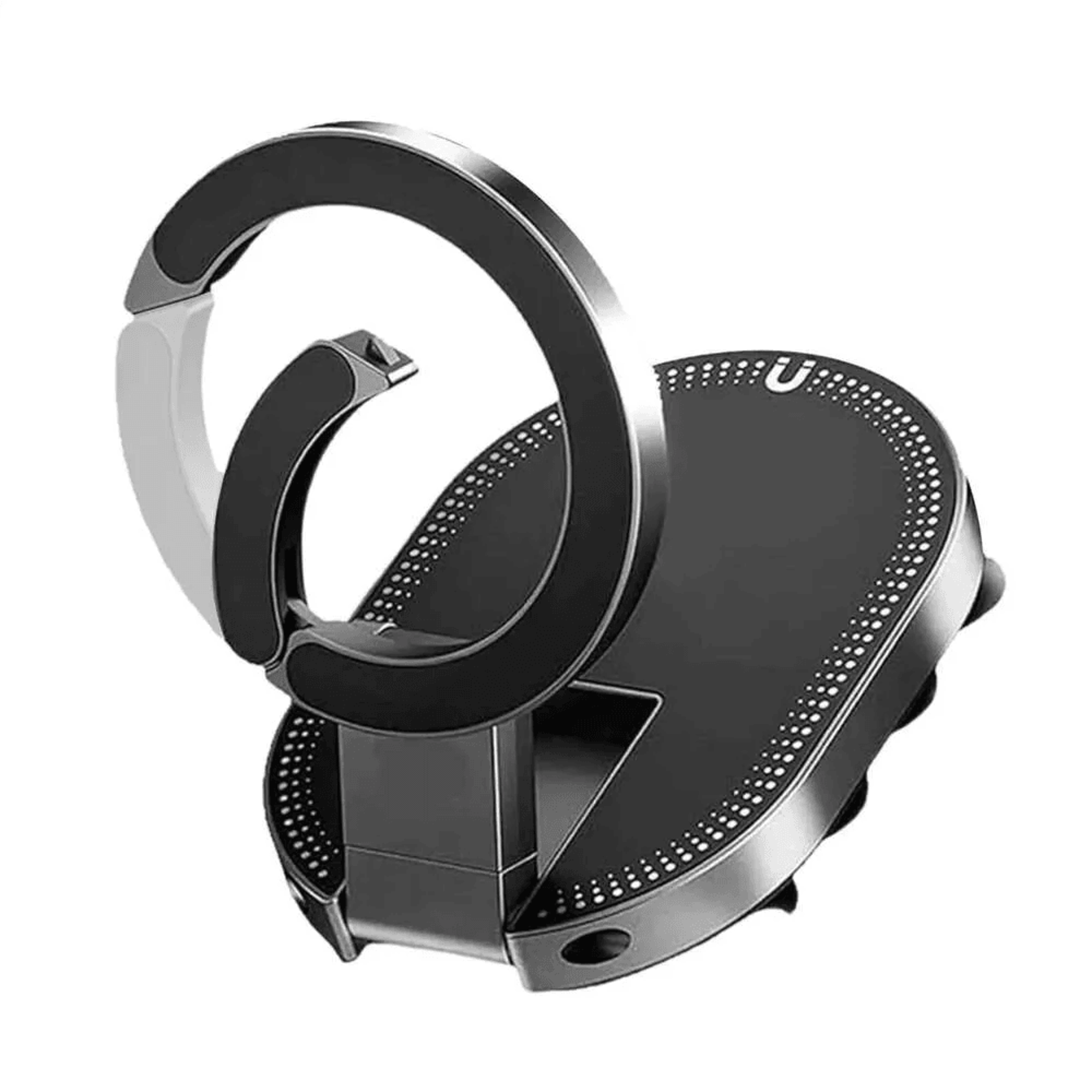 rotating magnetic suction phone holder for car and home