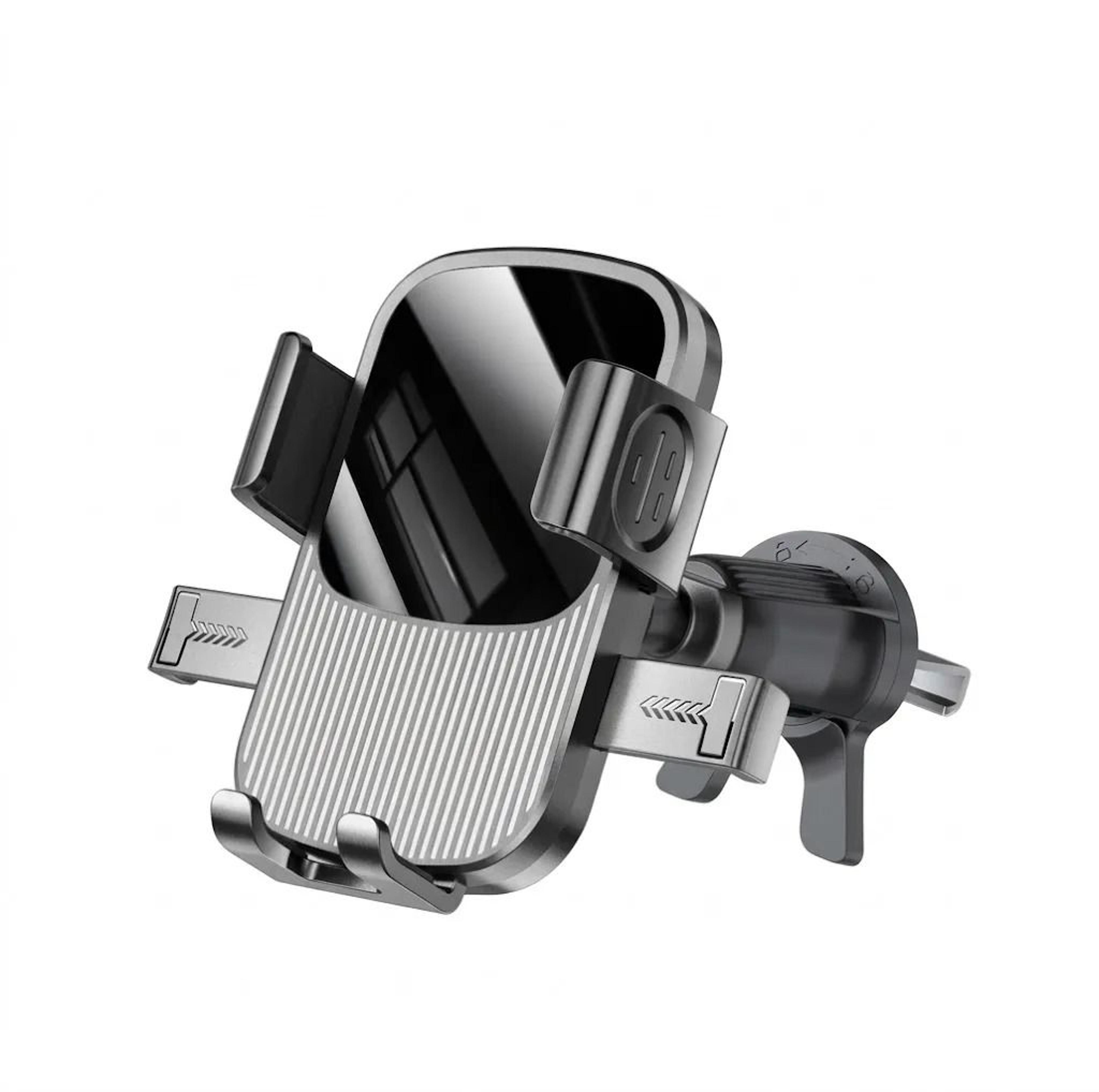 alloy car phone mount quick release air vent lock holder