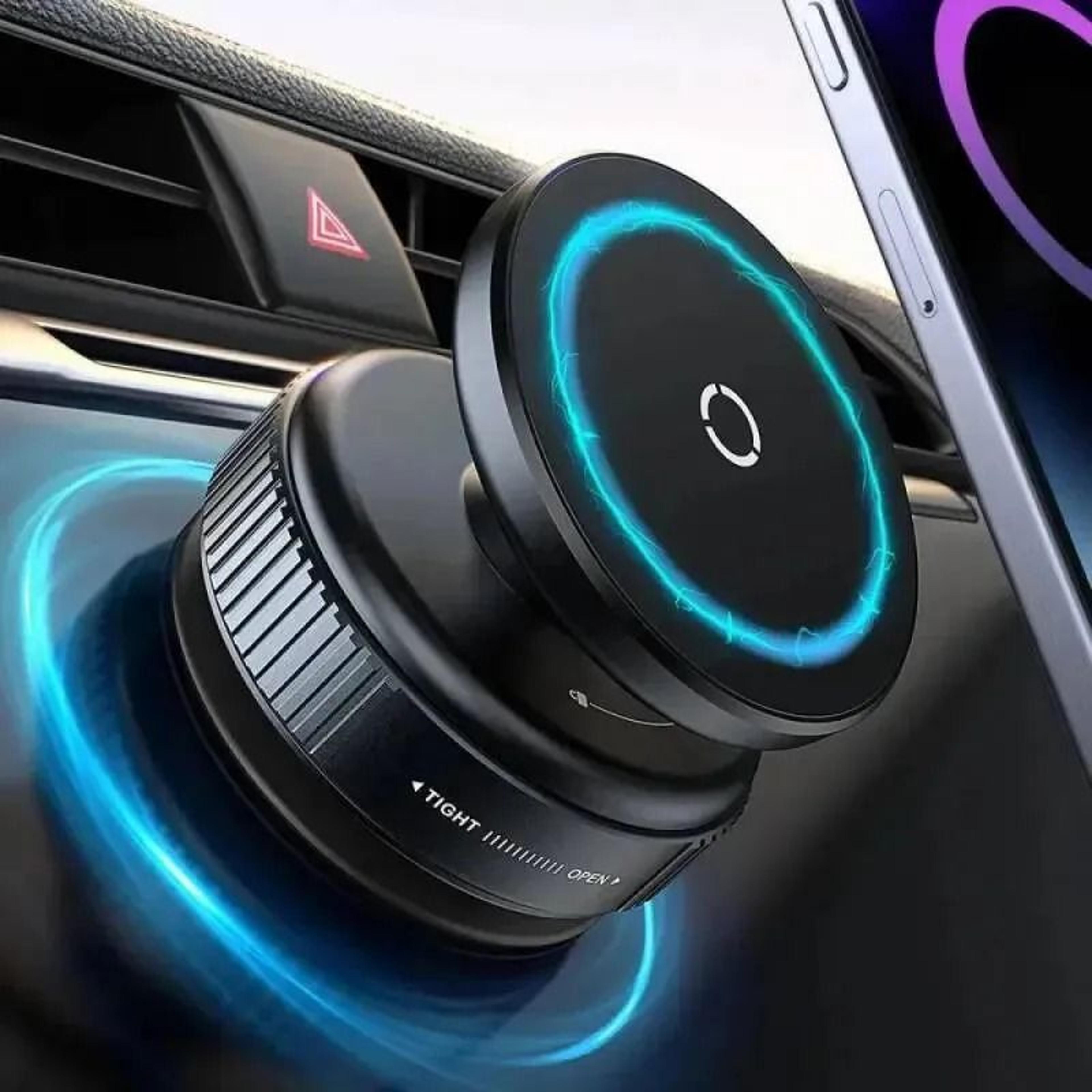 intelligent magnetic car phone holder 360 rotation suction cup mount