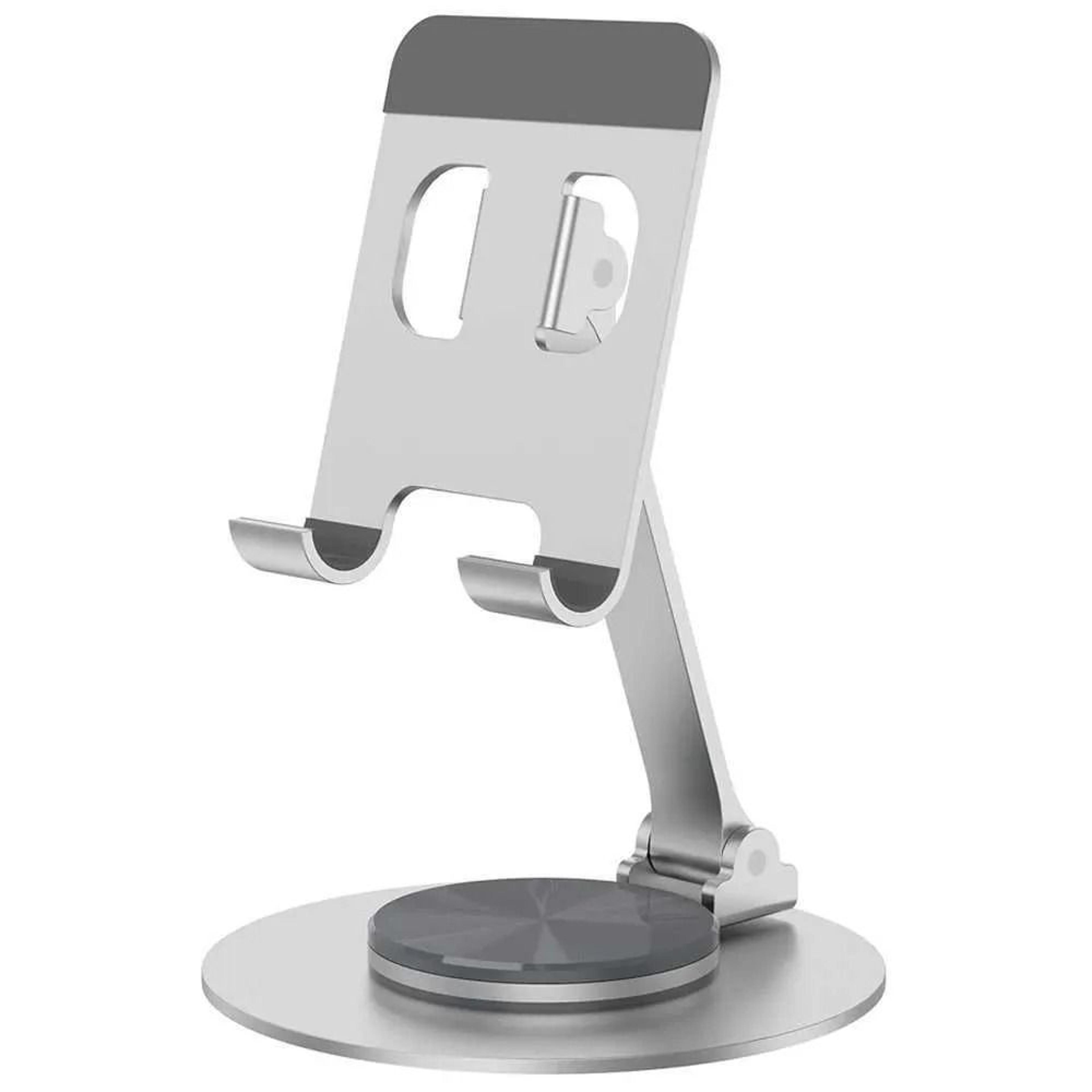 metal phone and tablet stand adjustable desk holder