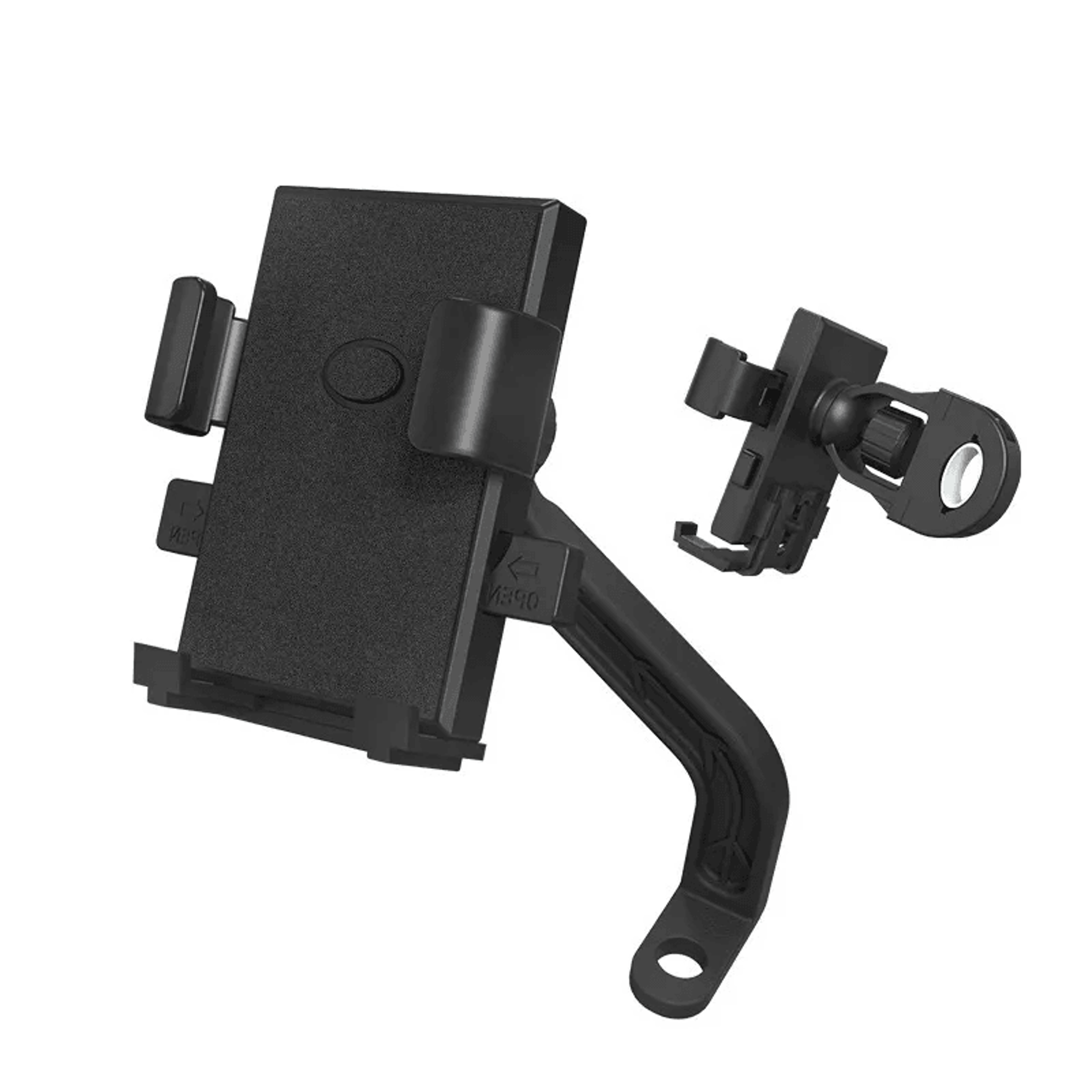 one click lock motorcycle phone mount rotatable bike phone holder for scooter and e bike