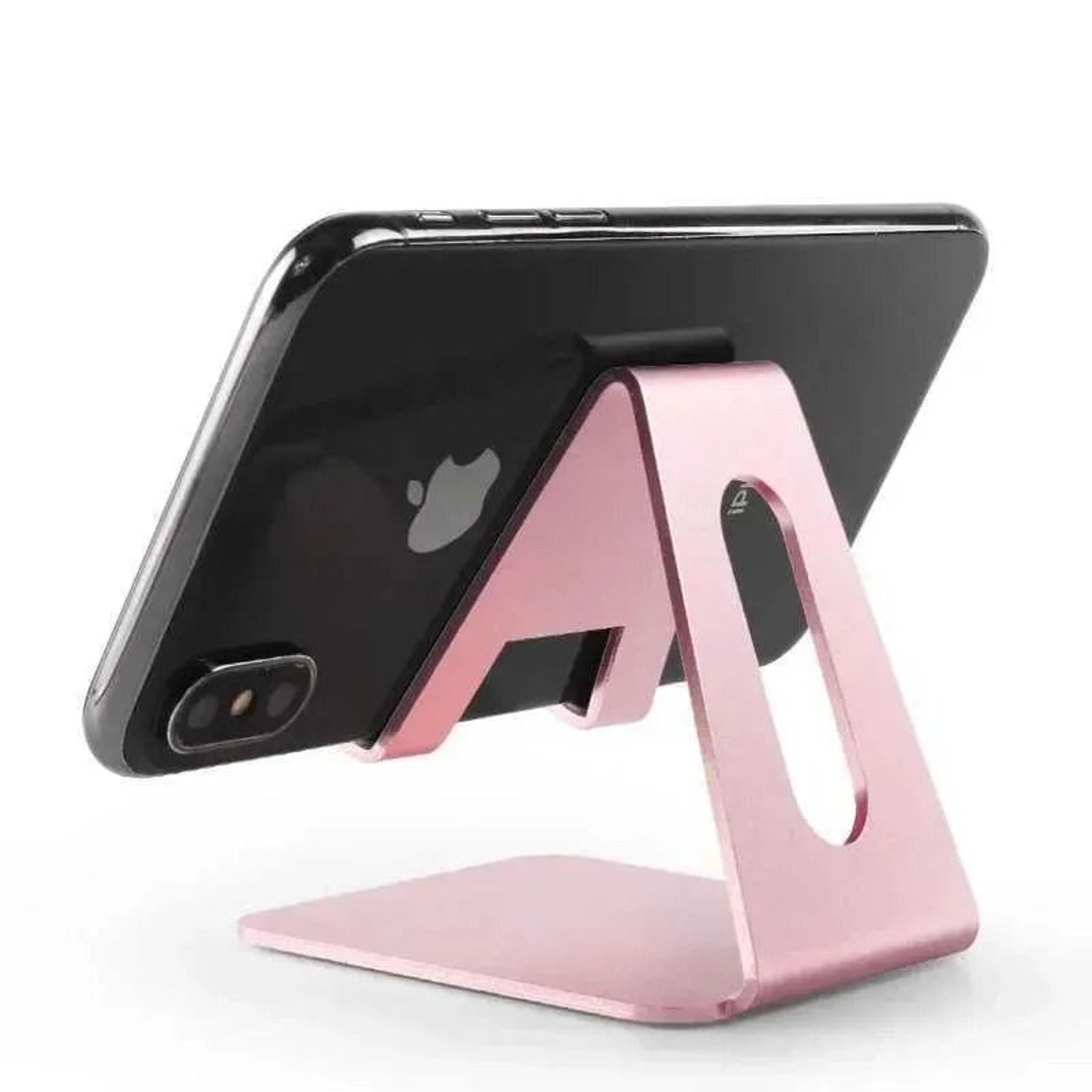 metal desk phone holder stand for iphone samsung huawei xiaomi