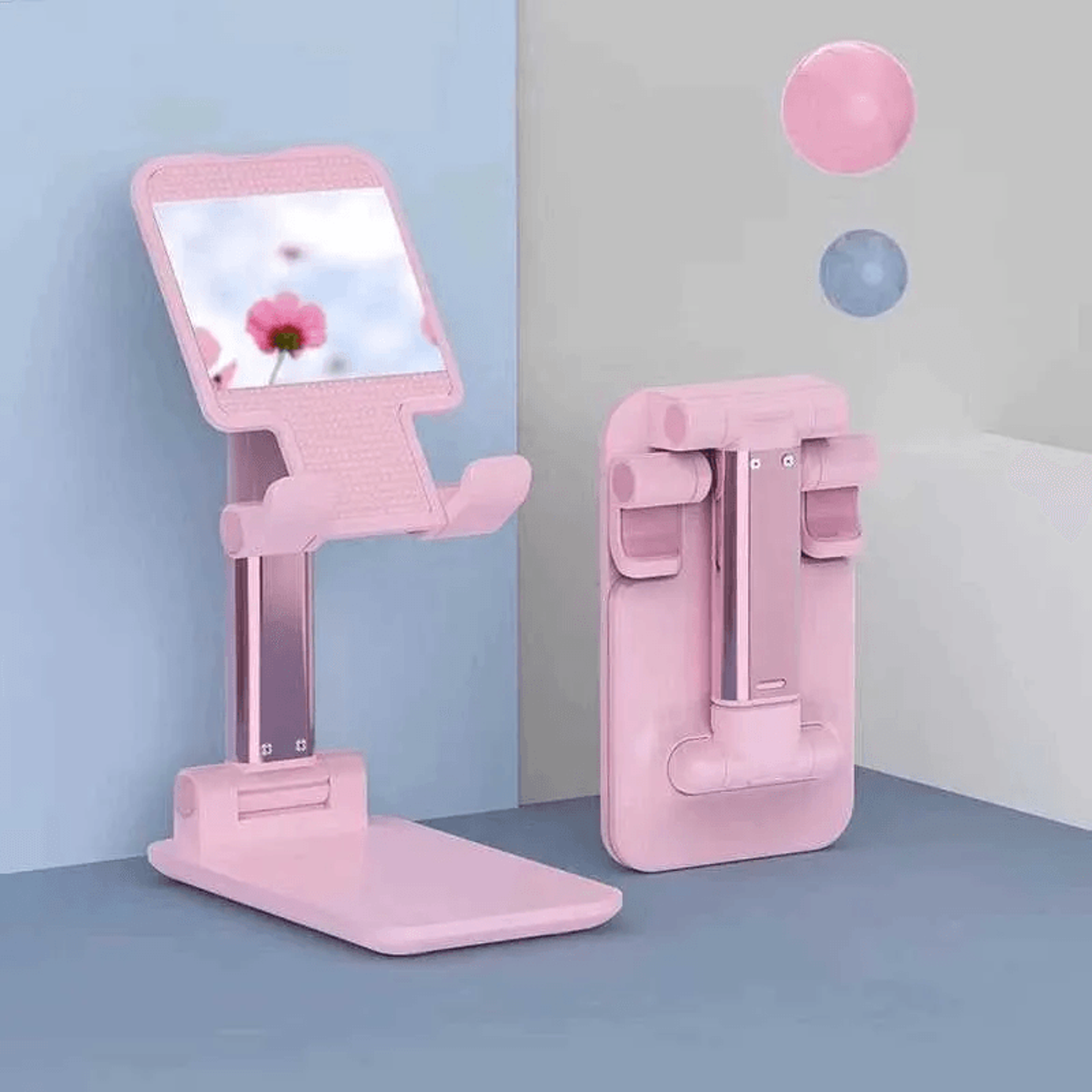 adjustable phone stand desktop phone holder for smartphone and tablet