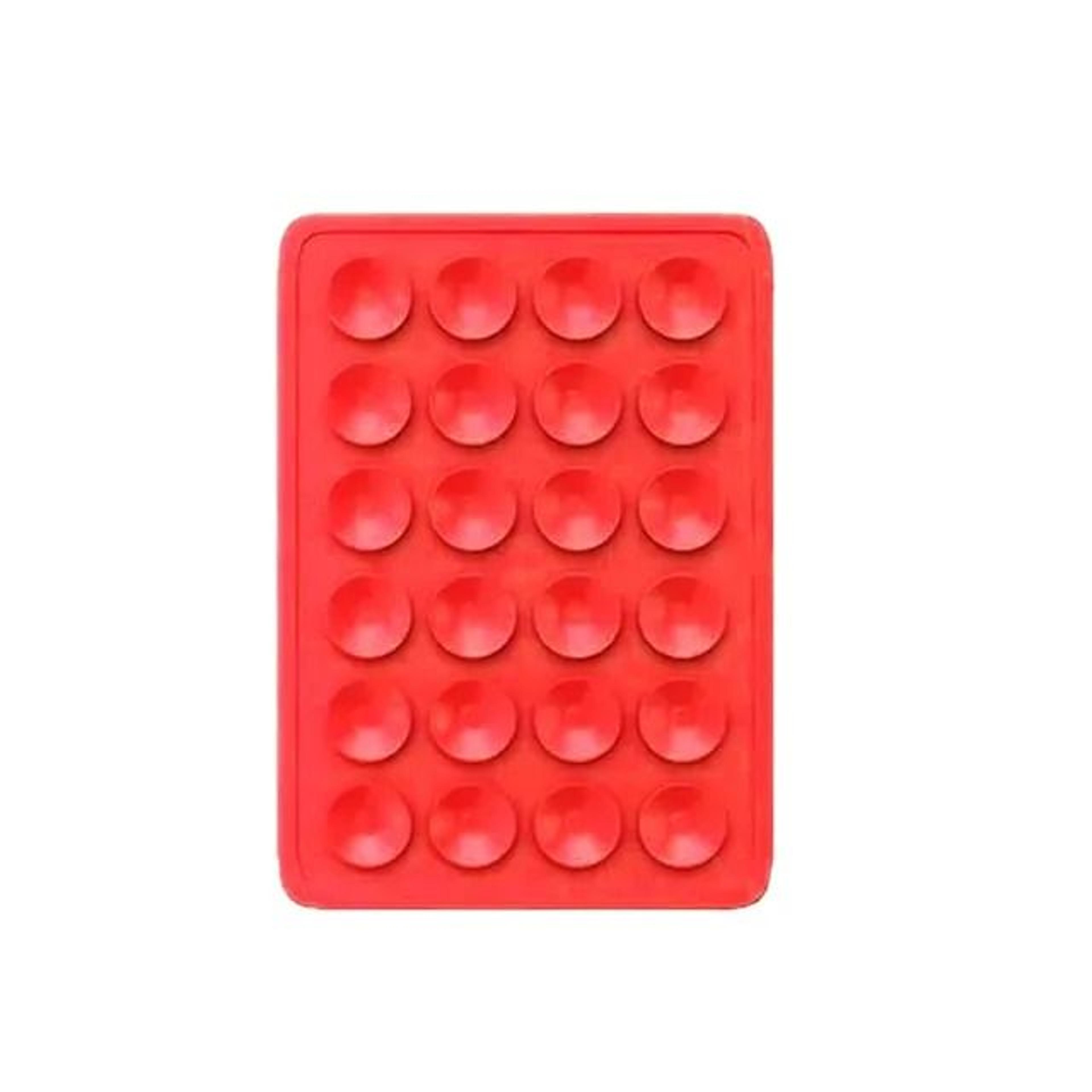 reusable silicone suction cup phone holder wall stand mat