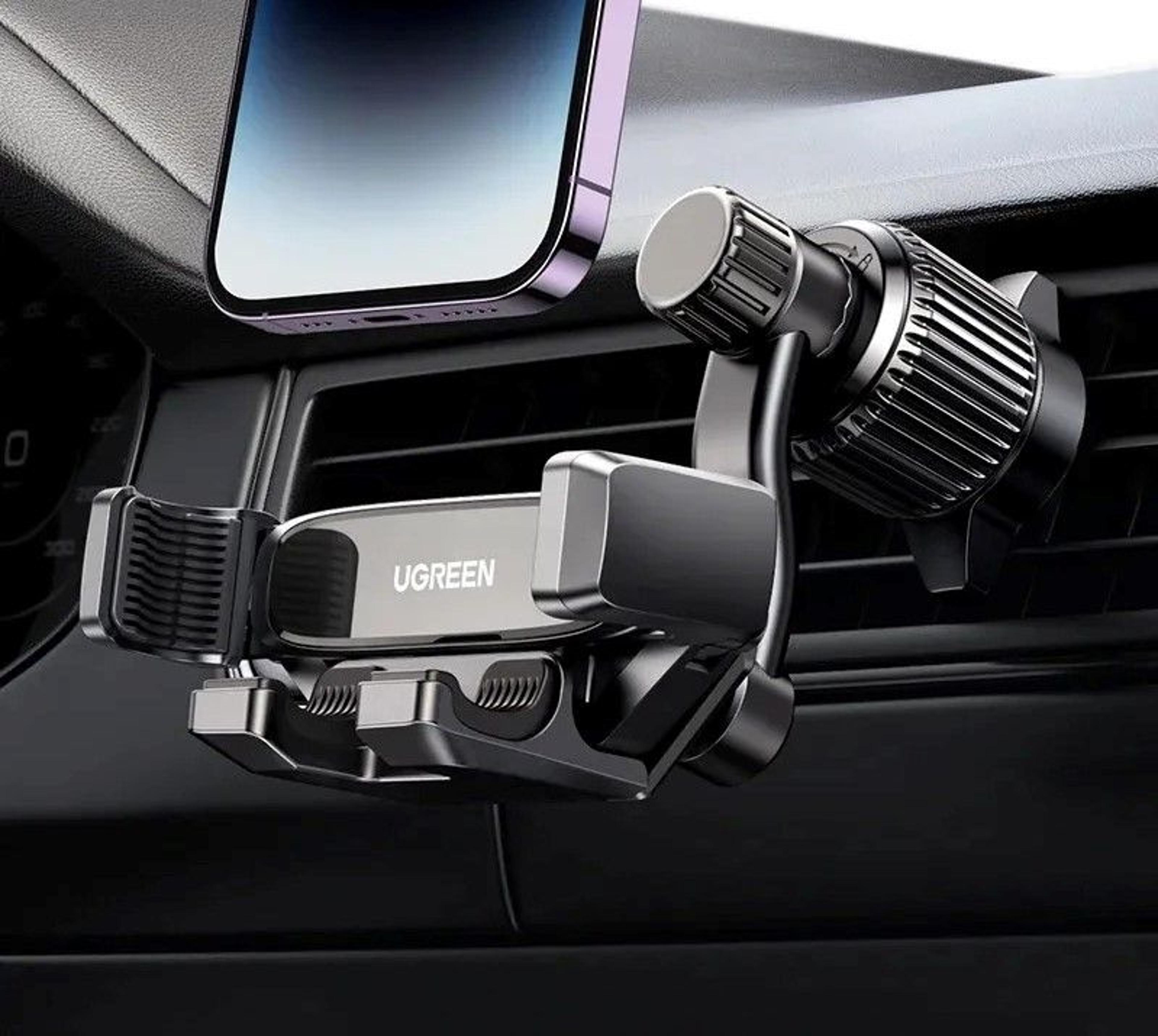 gravity air vent phone holder rotation
