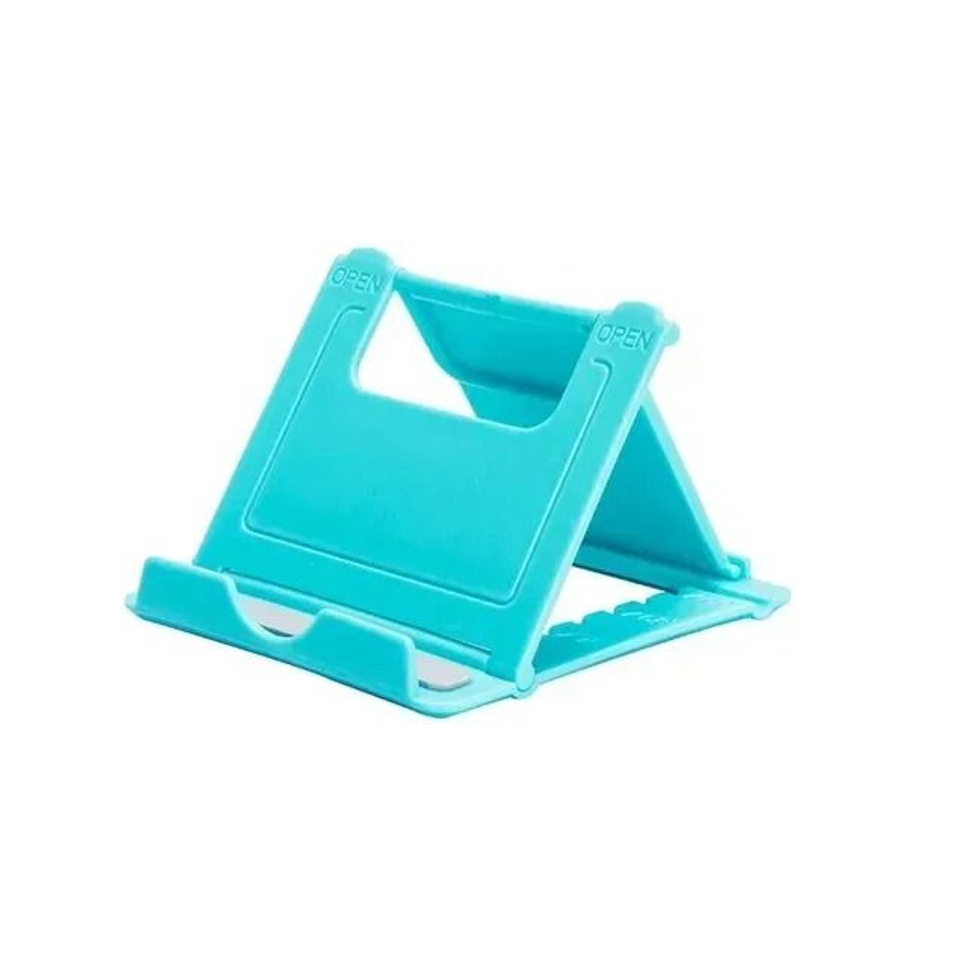 foldable desktop phone holder and tablet stand for hands free viewing