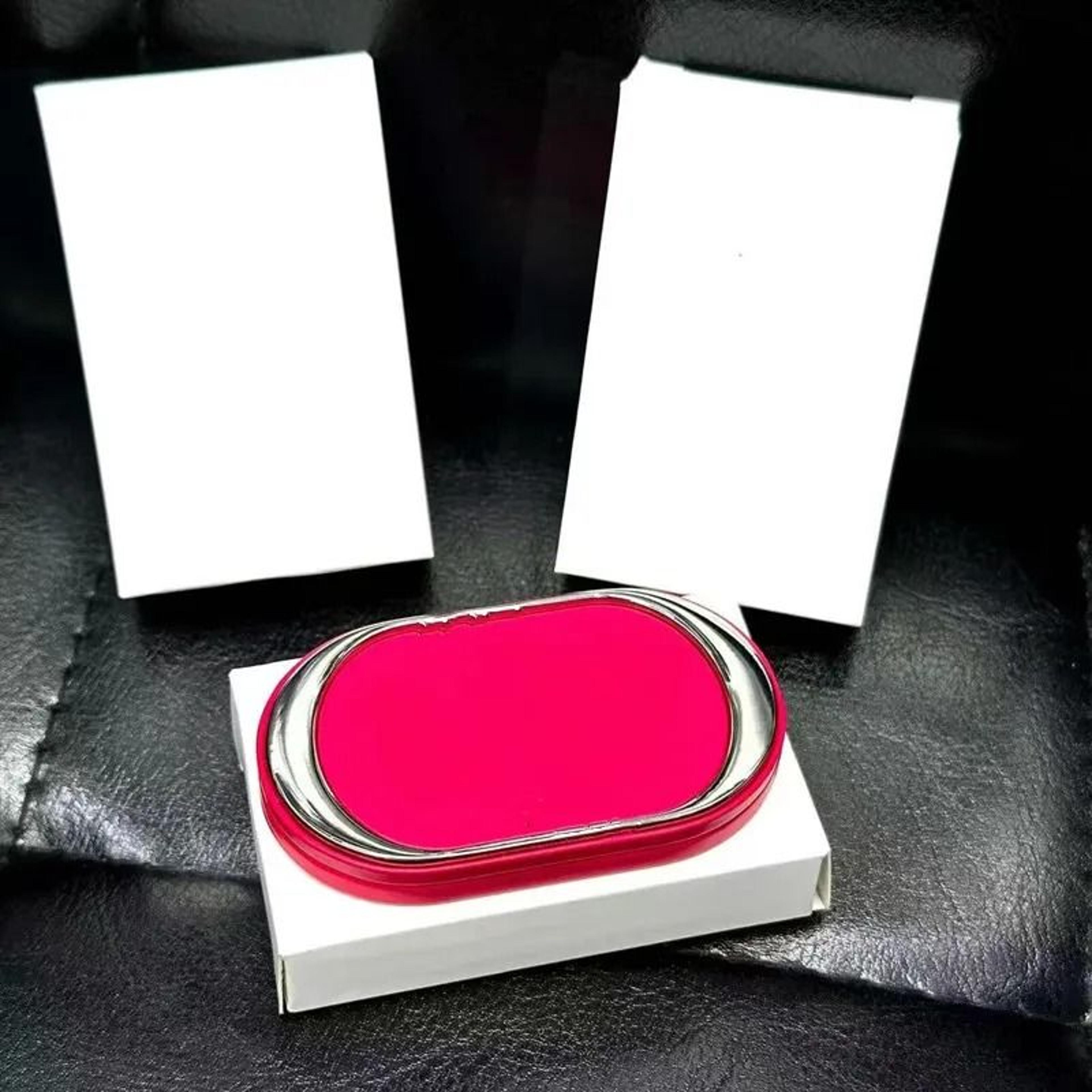 oval mirror phone ring holder adhesive grip kickstand