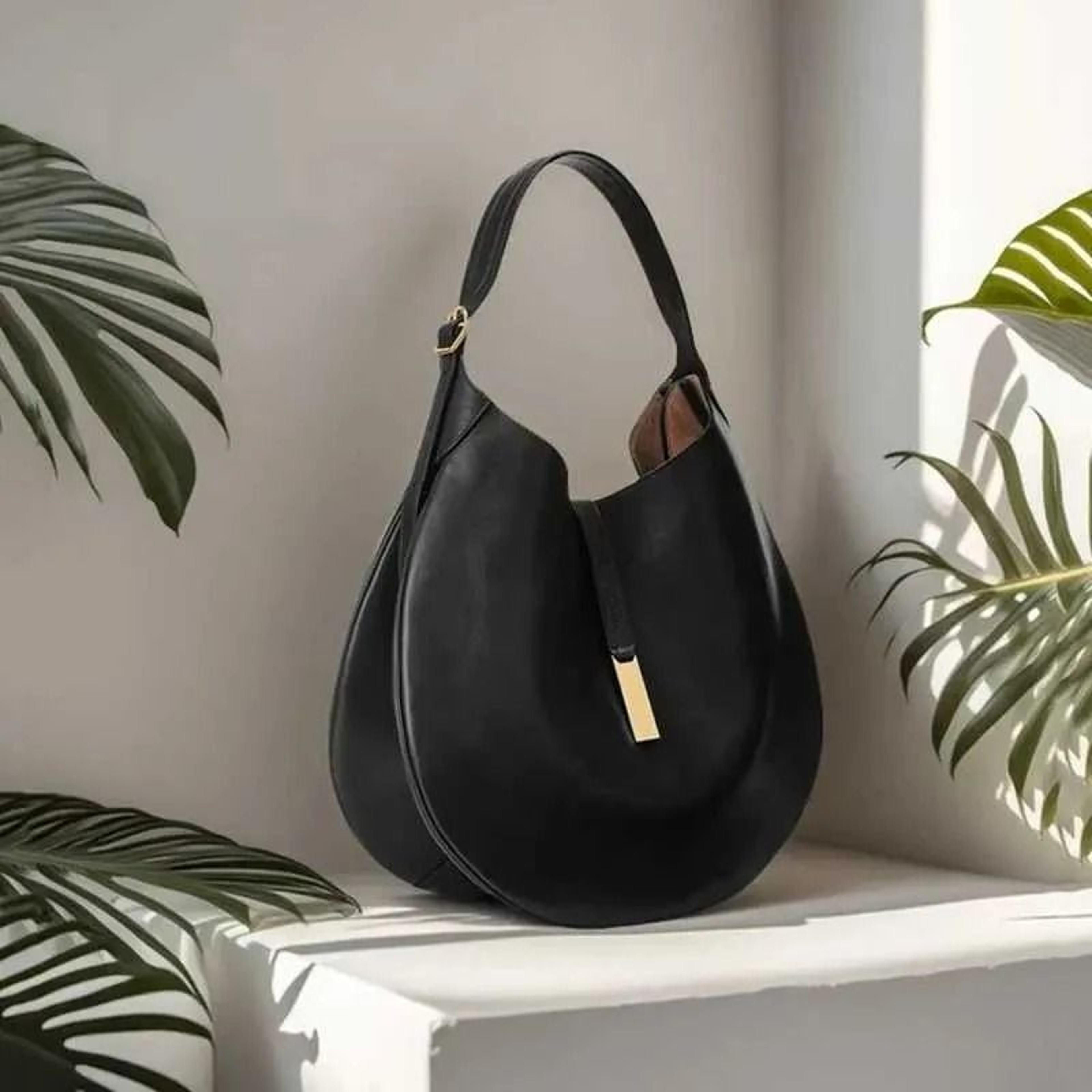 vintage suede shoulder bag large capacity tote bag women underarm bag
