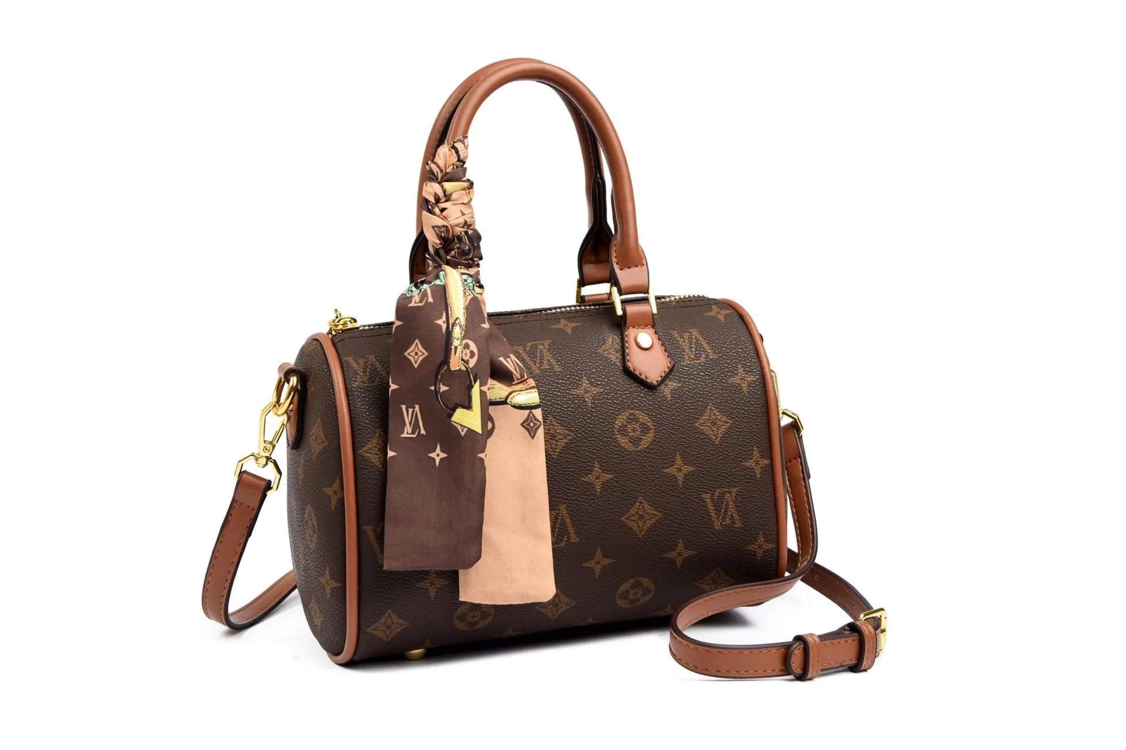 vintage monogram boston cylinder crossbody bag