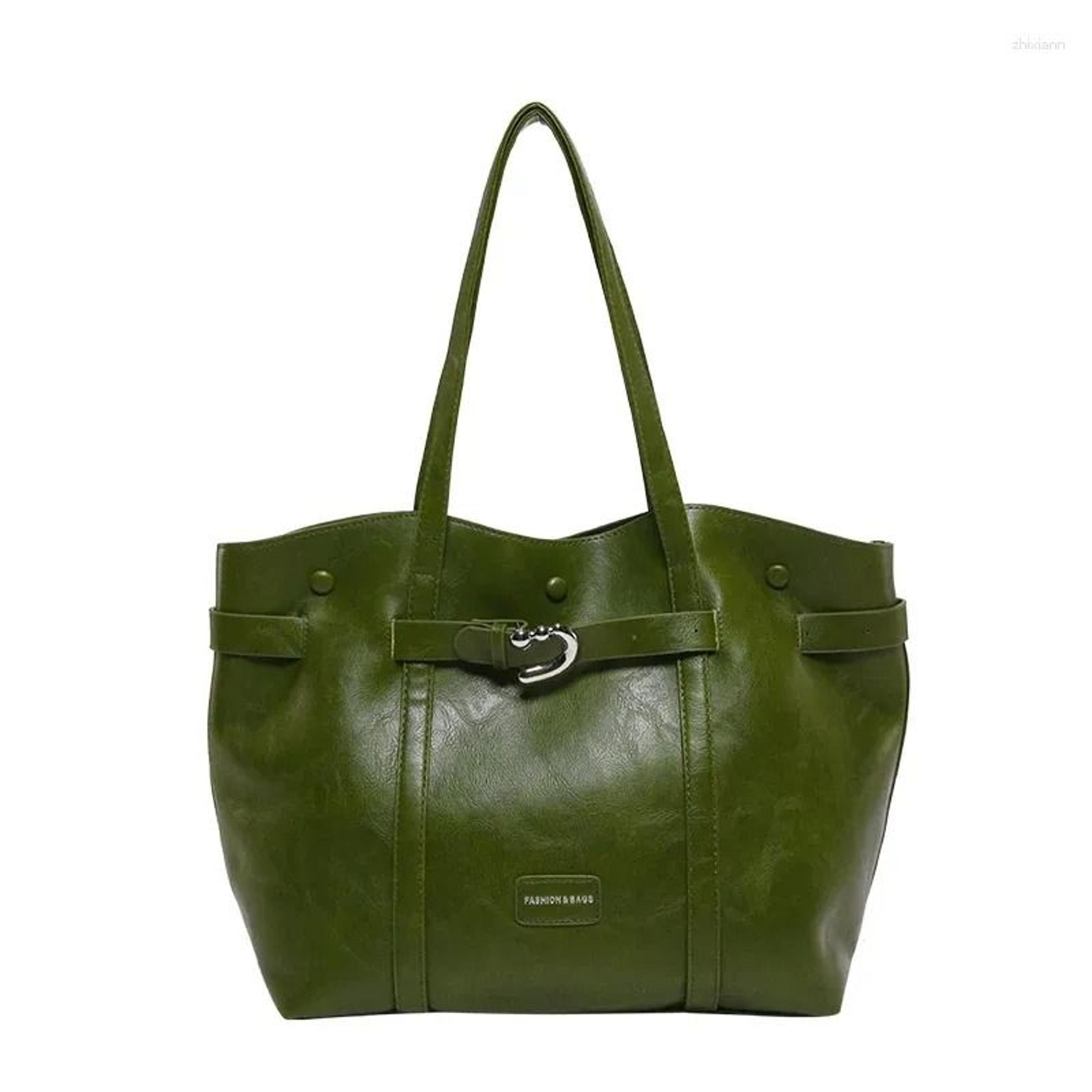 beige extra large women tote bag with turn down pockets and string closure