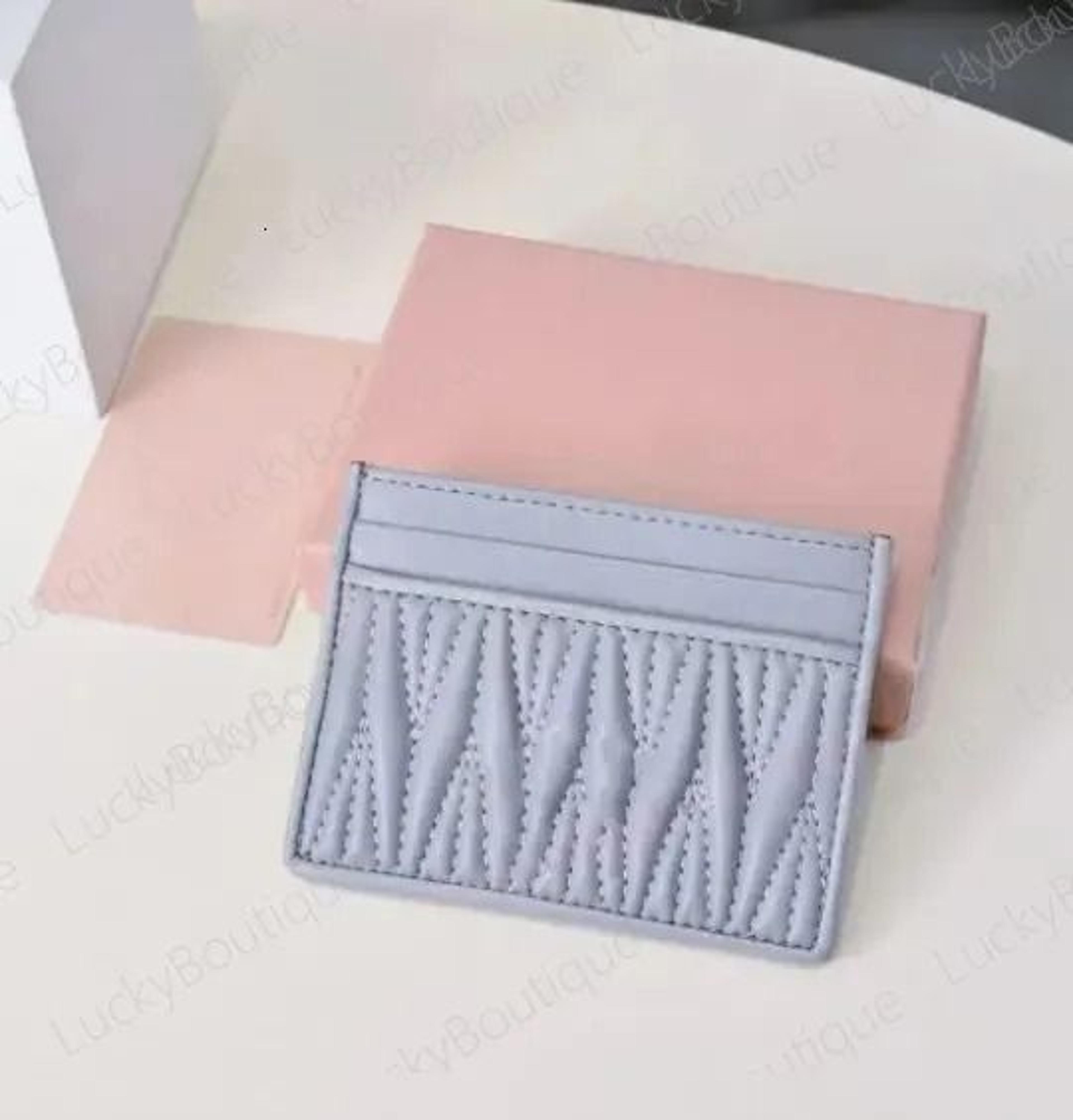 mini pleated wallet card holder coin purse zip pouch for women